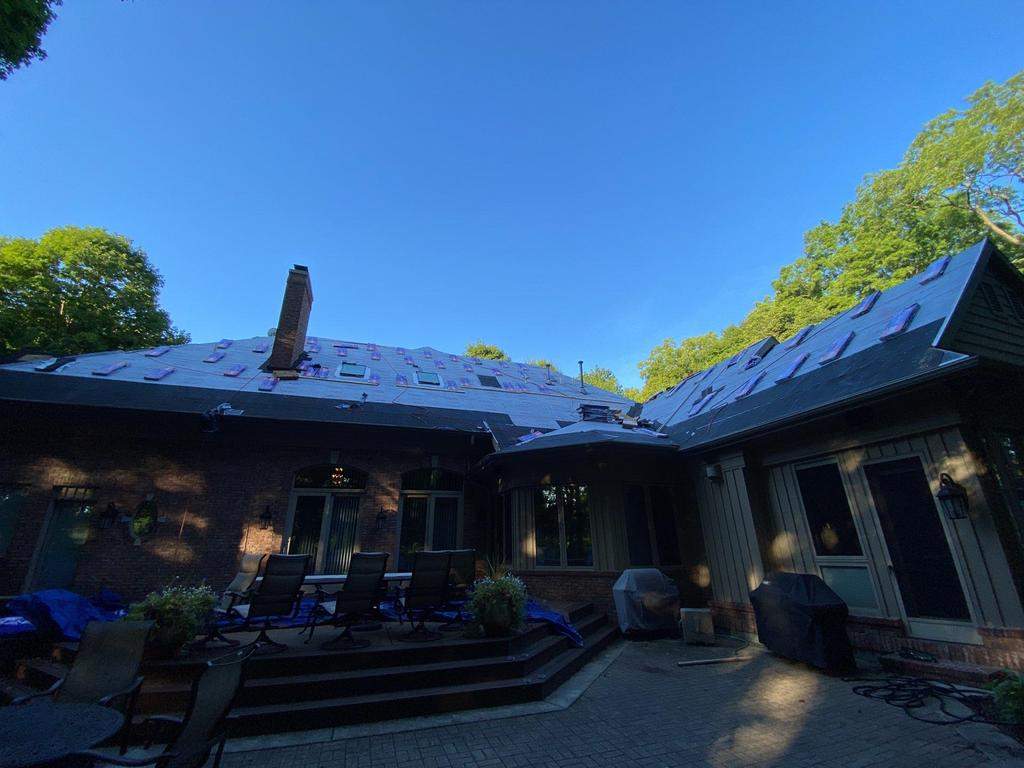 Residential Roofing Installation using GAF Timberline HDZ Barkwood by Nitro Roofing and Construction