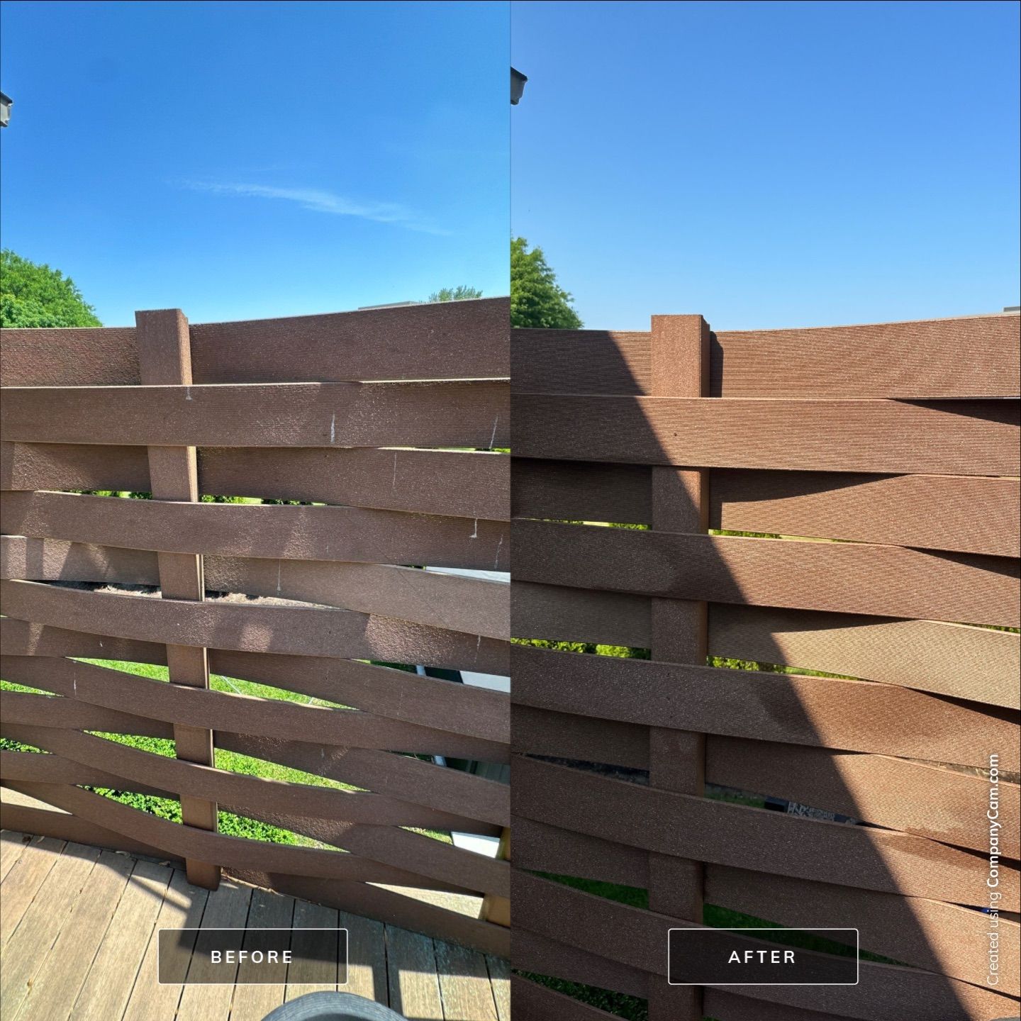 Project in Hoffman Estates by Simmons Power & Soft Washing