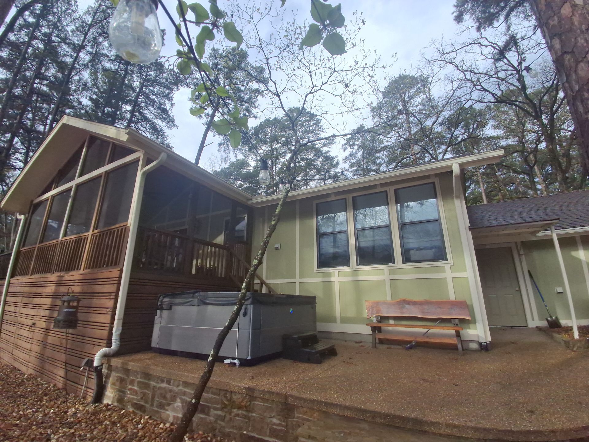 Complete Exterior Color Transformation in Holly Lake Ranch, Texas by Quality Coats Painting