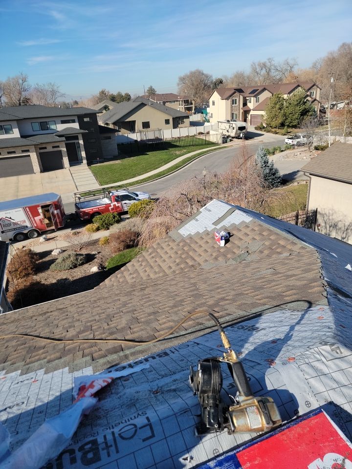 Residential Roofing Installation using GAF Timberline HDZ - Lifetime Shingle by The Roof Doctor