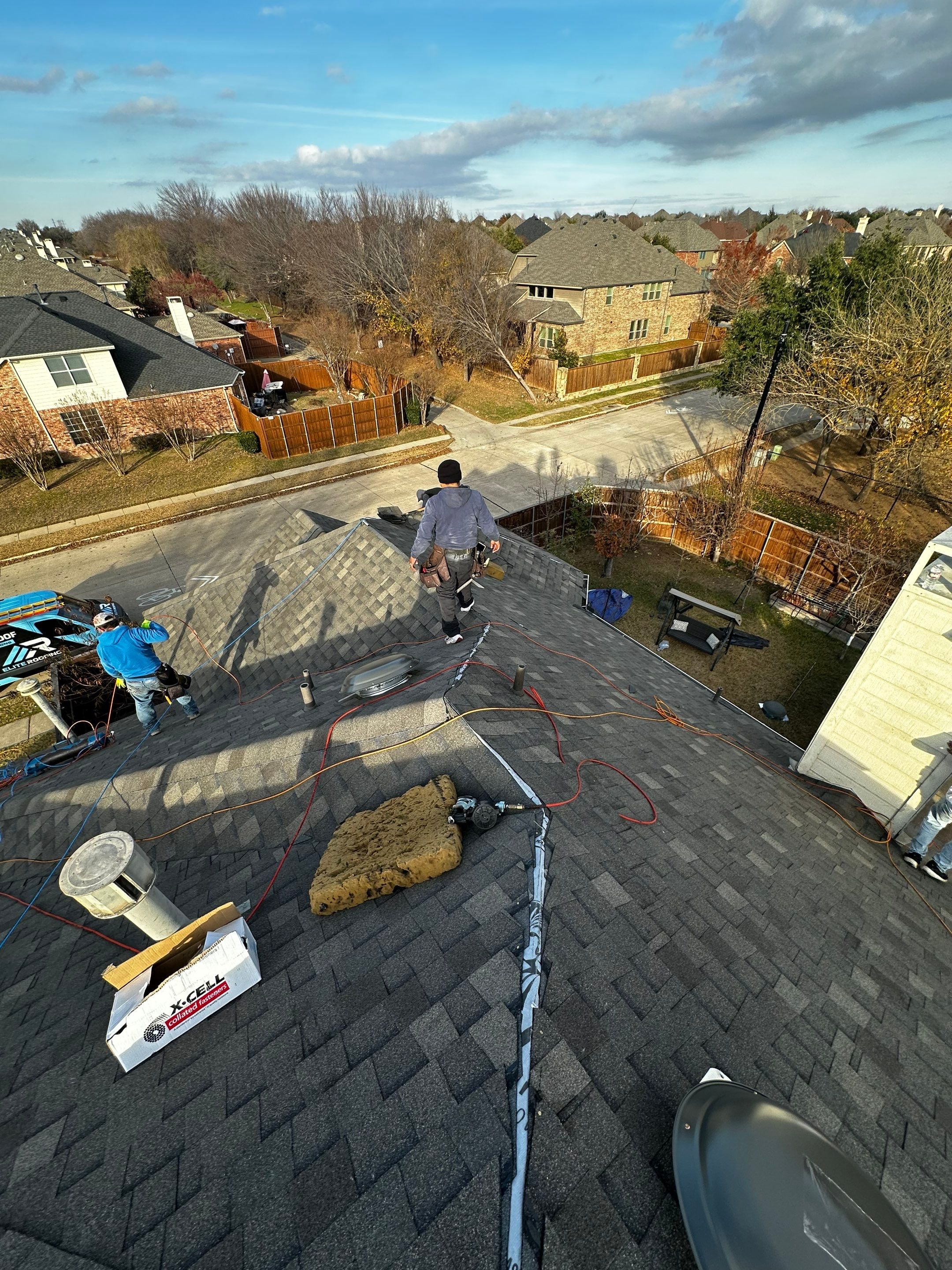 Residential Roof Replacement using ATLAS PINNACLE IR - Weathered Wood by Elite Roofing LLC