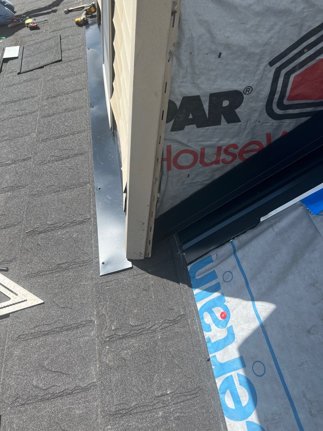 Residential Roofing Repair using Metstar Stone Coated Charcoal by Nitro Roofing and Construction