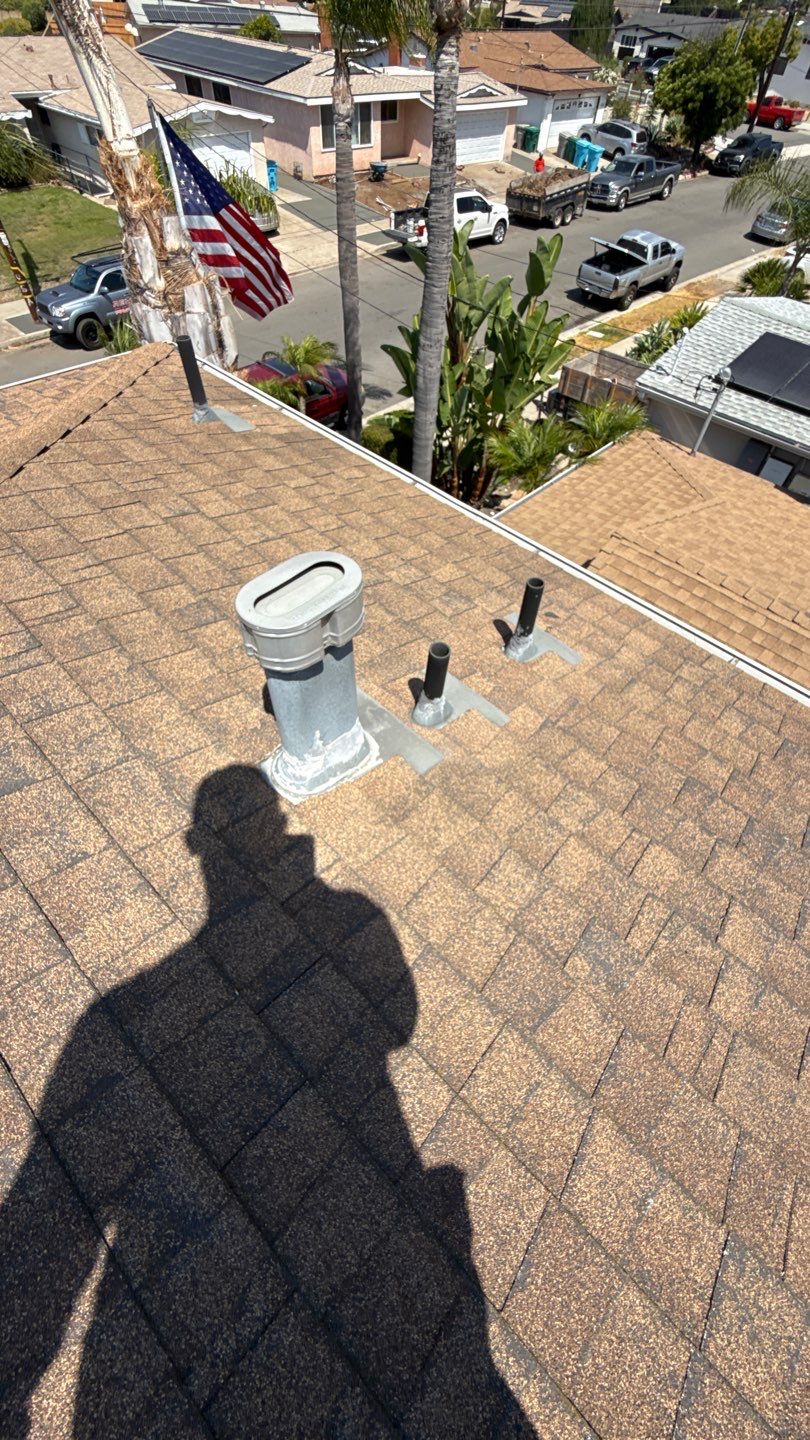 Asphalt Shingle Roof Repair and Fascia Maintenance in San Diego by Reliable Roofing San Diego Inc.