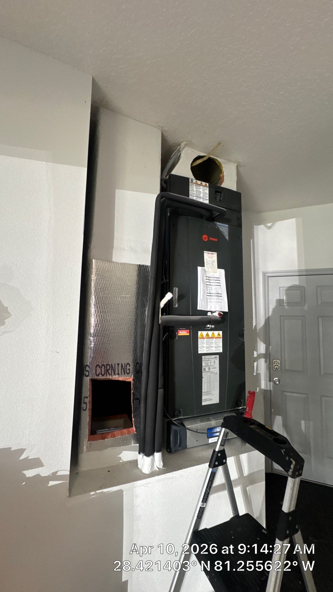 Air Duct Bath Fan Exhaust Cleaning in Orlando by Hygienic Air, Inc
