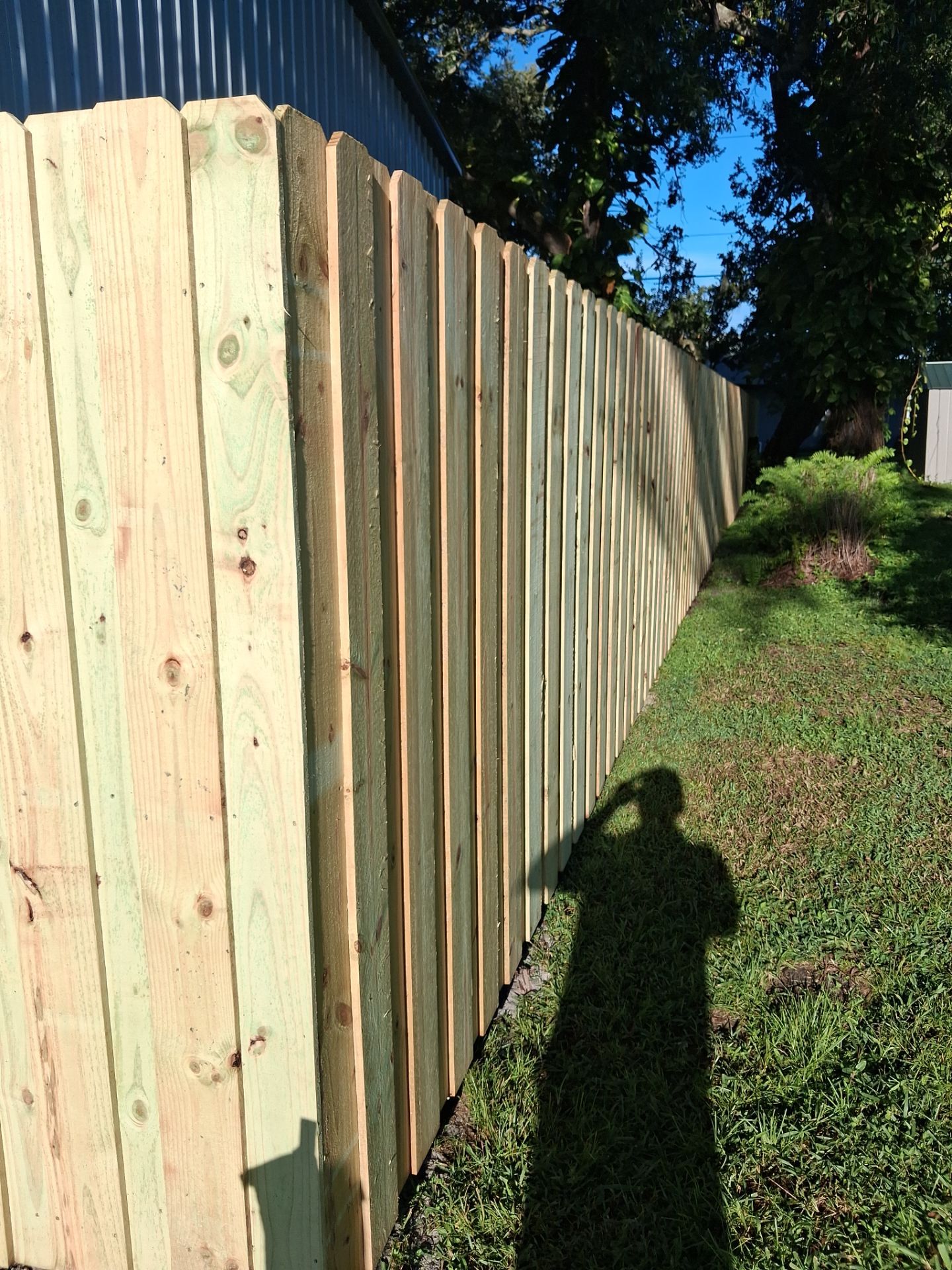 Pressure-Treated Wood Privacy Fence and Gate Installation in North Port by True Fence LLC