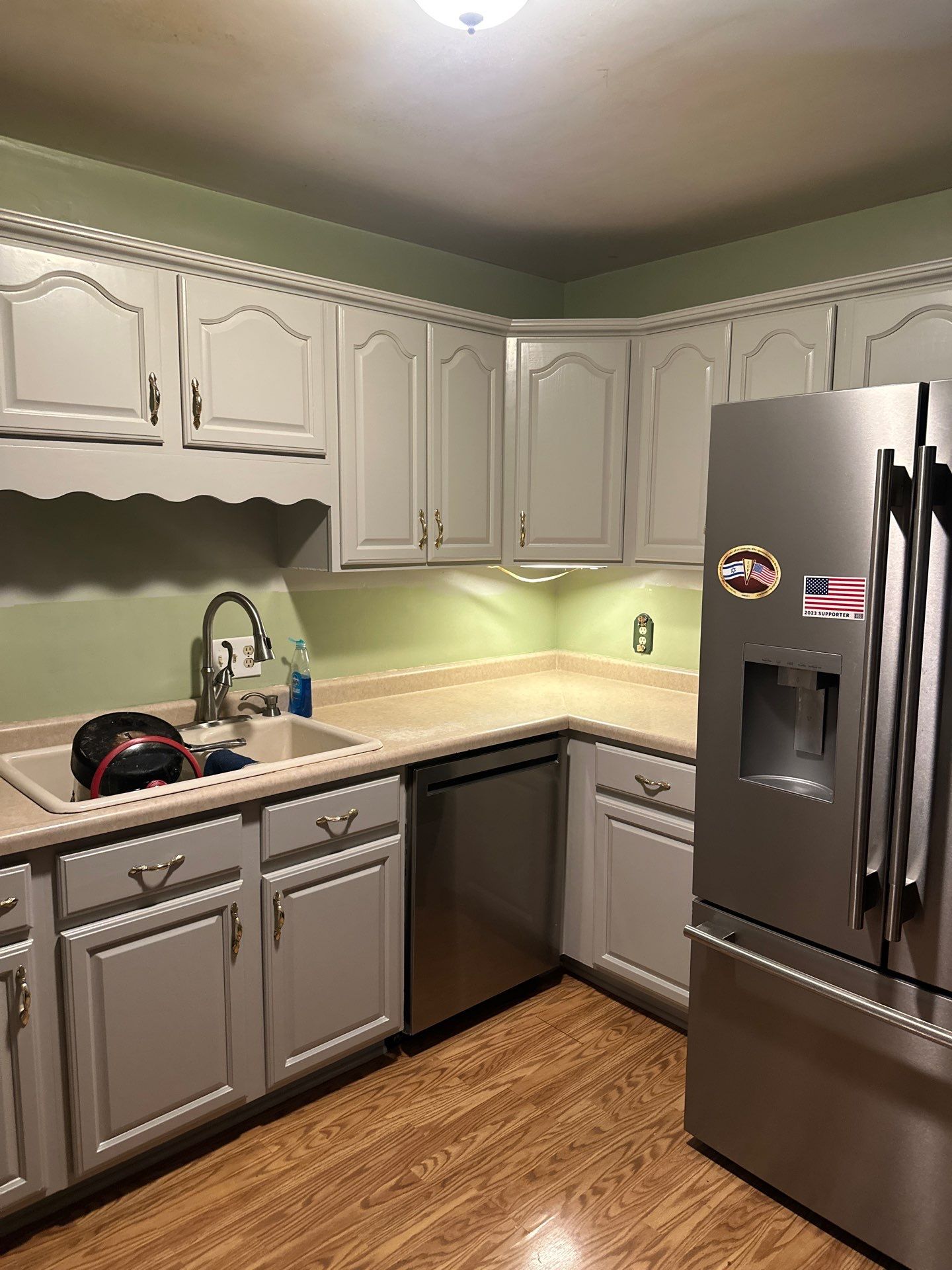 Professional Kitchen Cabinet Refinishing and Color Update in Racine by OCS Contracting Services