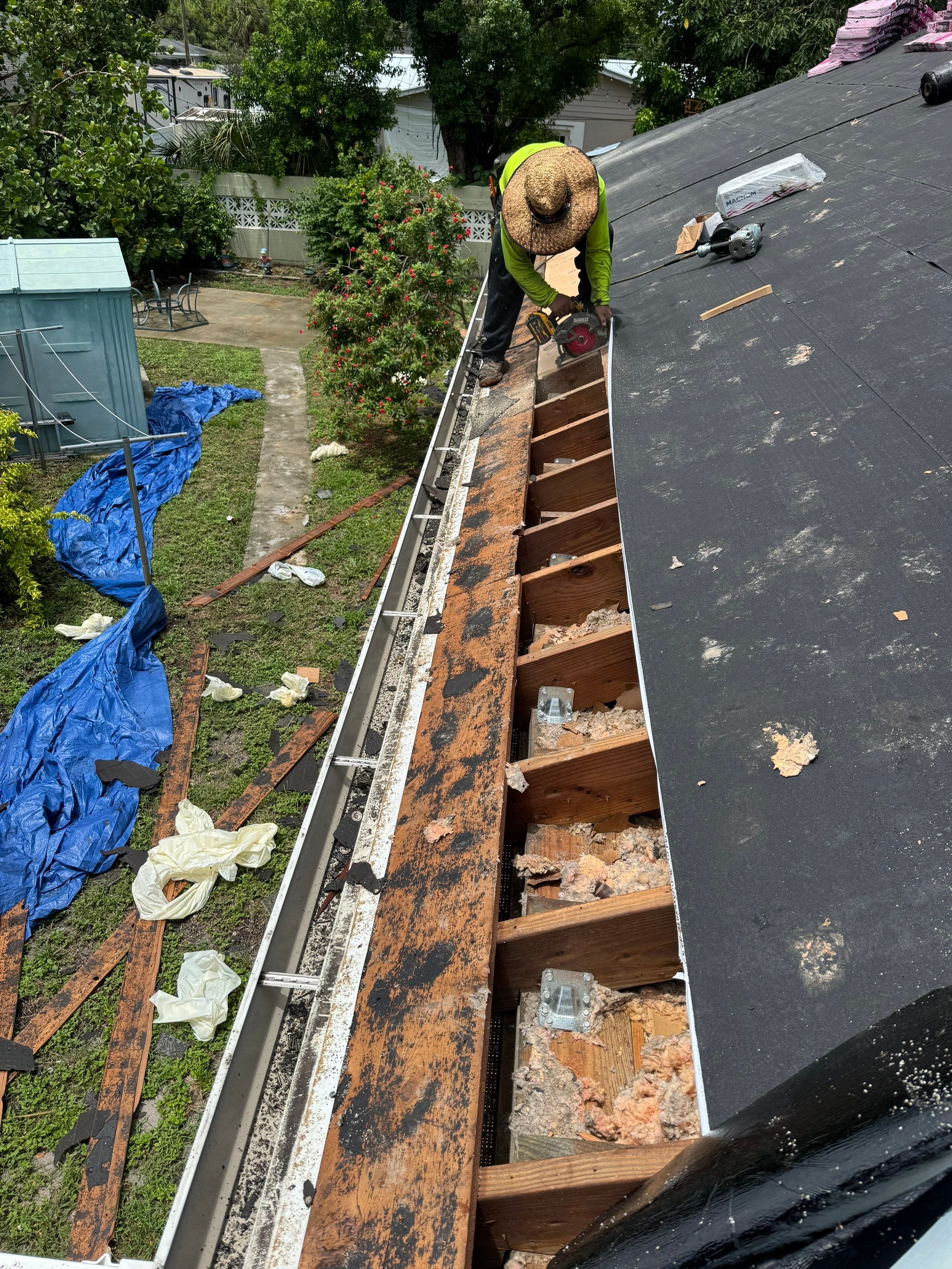 Project in St. Petersburg 33712 by Mitchell Roofing Company LLC