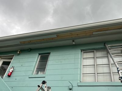 Gutter Replacement Before & After in Sarasota FL