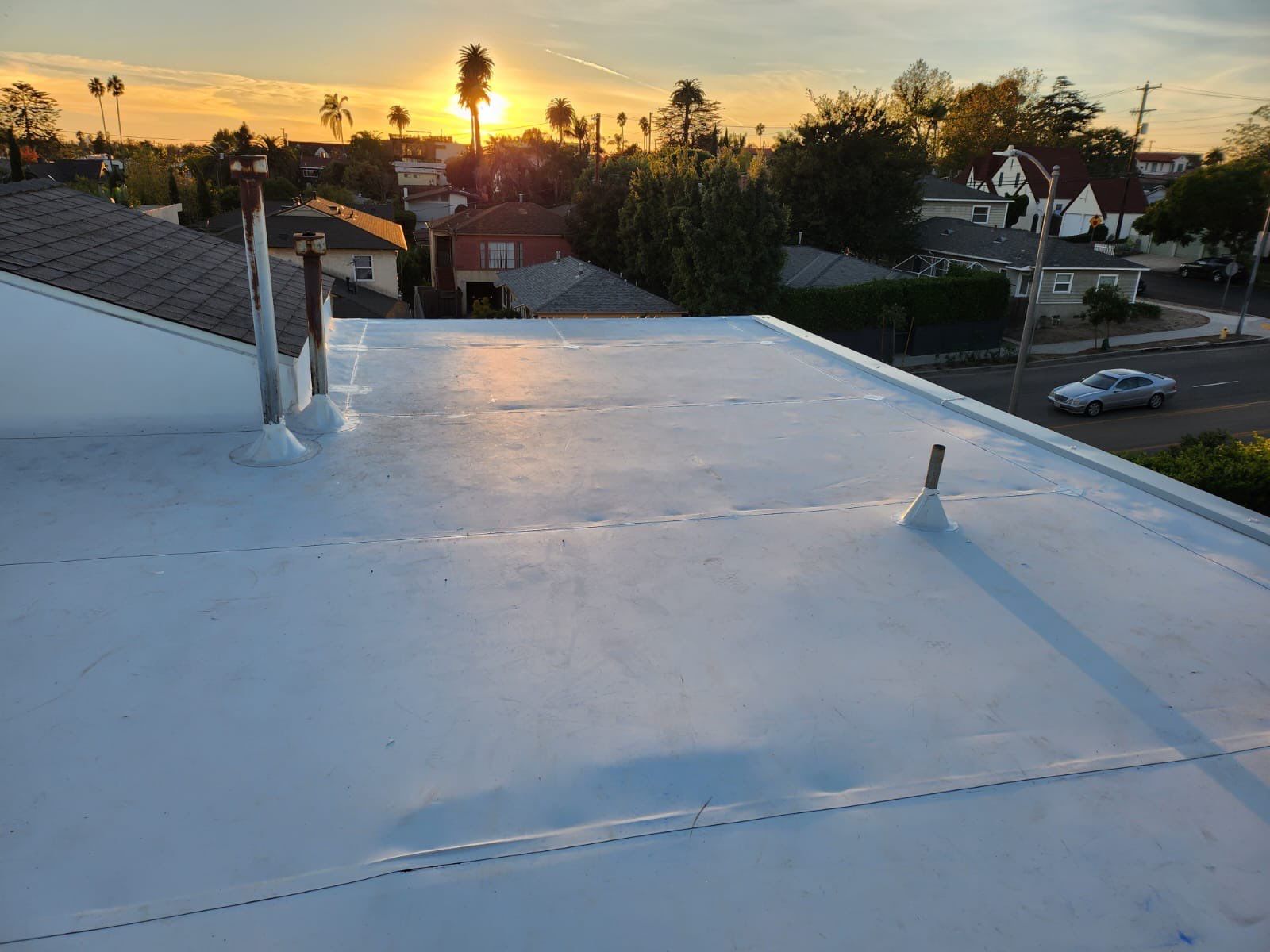 Project in Los Angeles by T&G Roofing