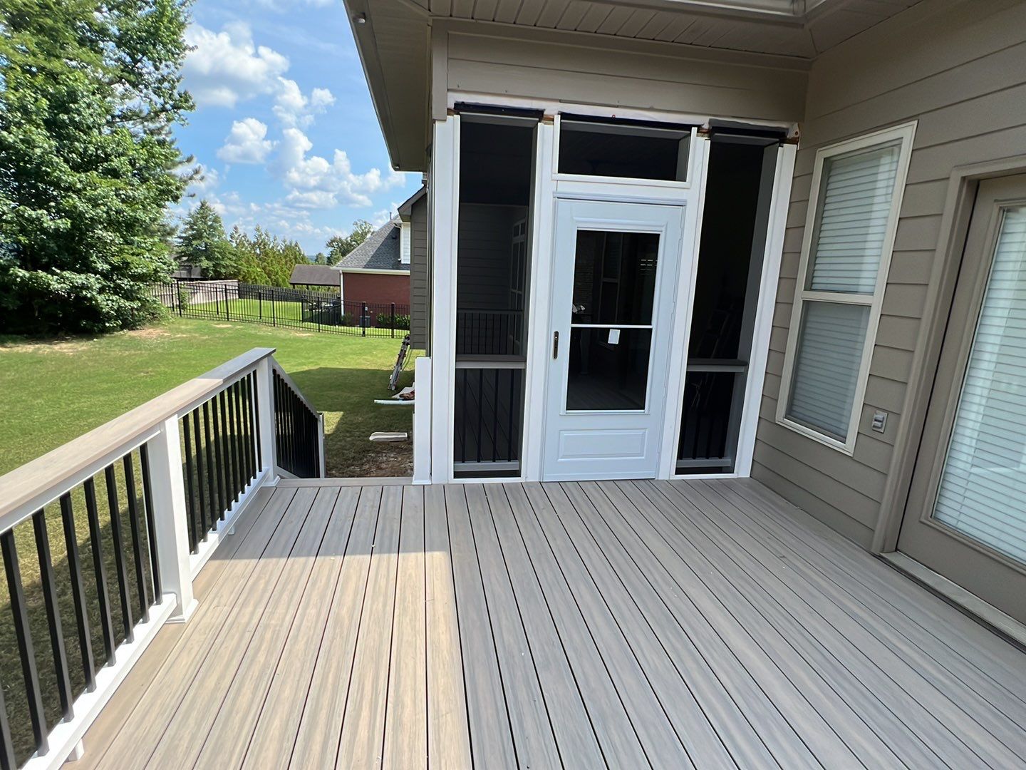 Tiffany Estates - Composite Deck Installation  by Pillar and Pine