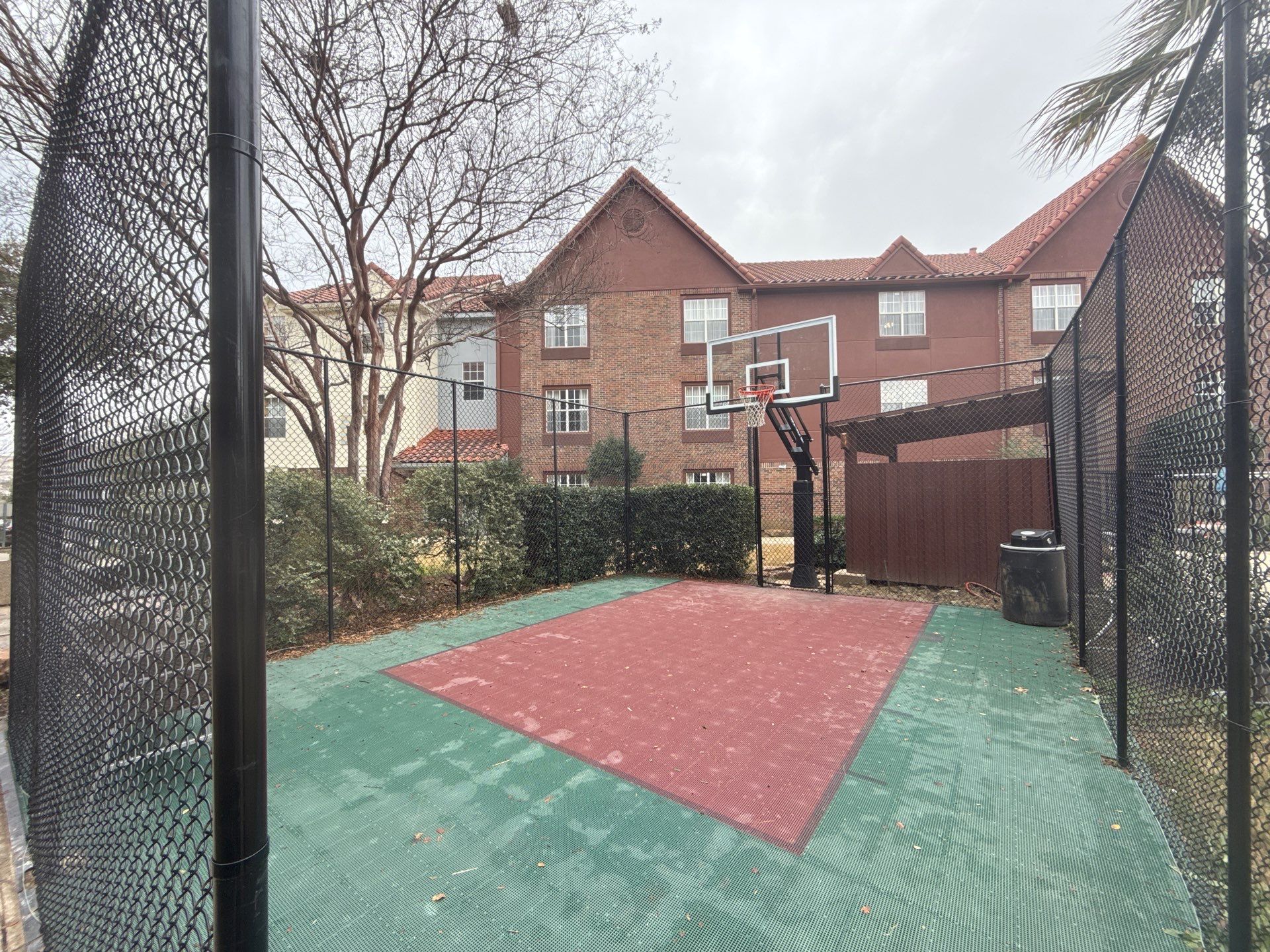 5' Wrought iron fencing w/ 10' vinyl chainlink by Grizzly Fence And Patio