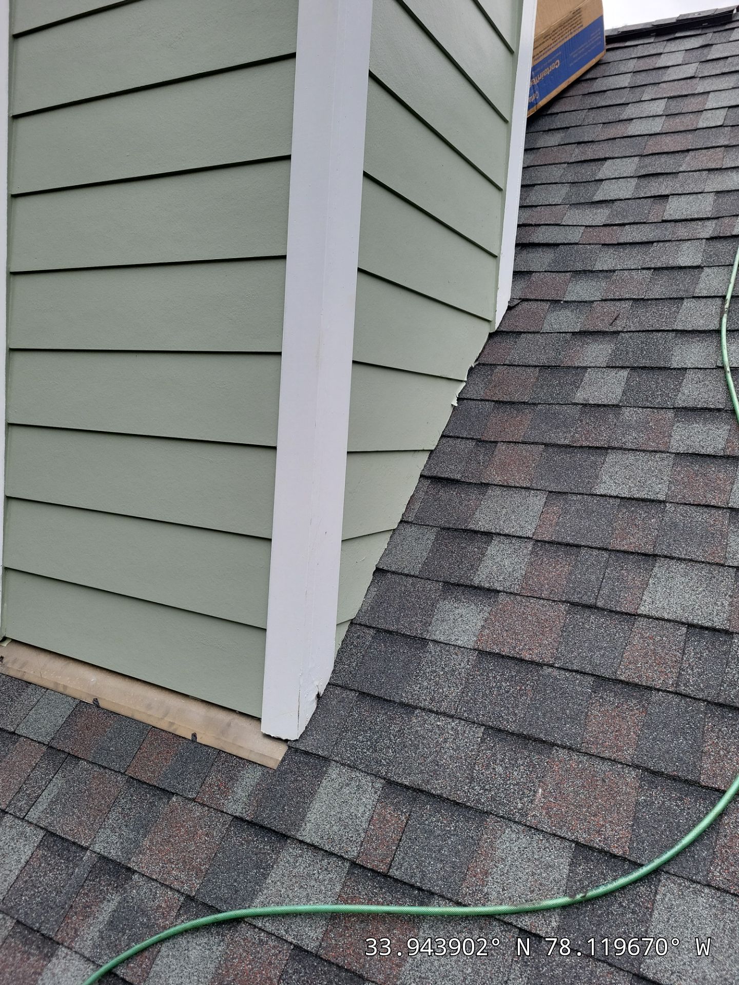 Storm Damage Insurance Claim Roof Replacement in Southport, NC Using CertainTeed by RGR Construction and Roofing, LLC