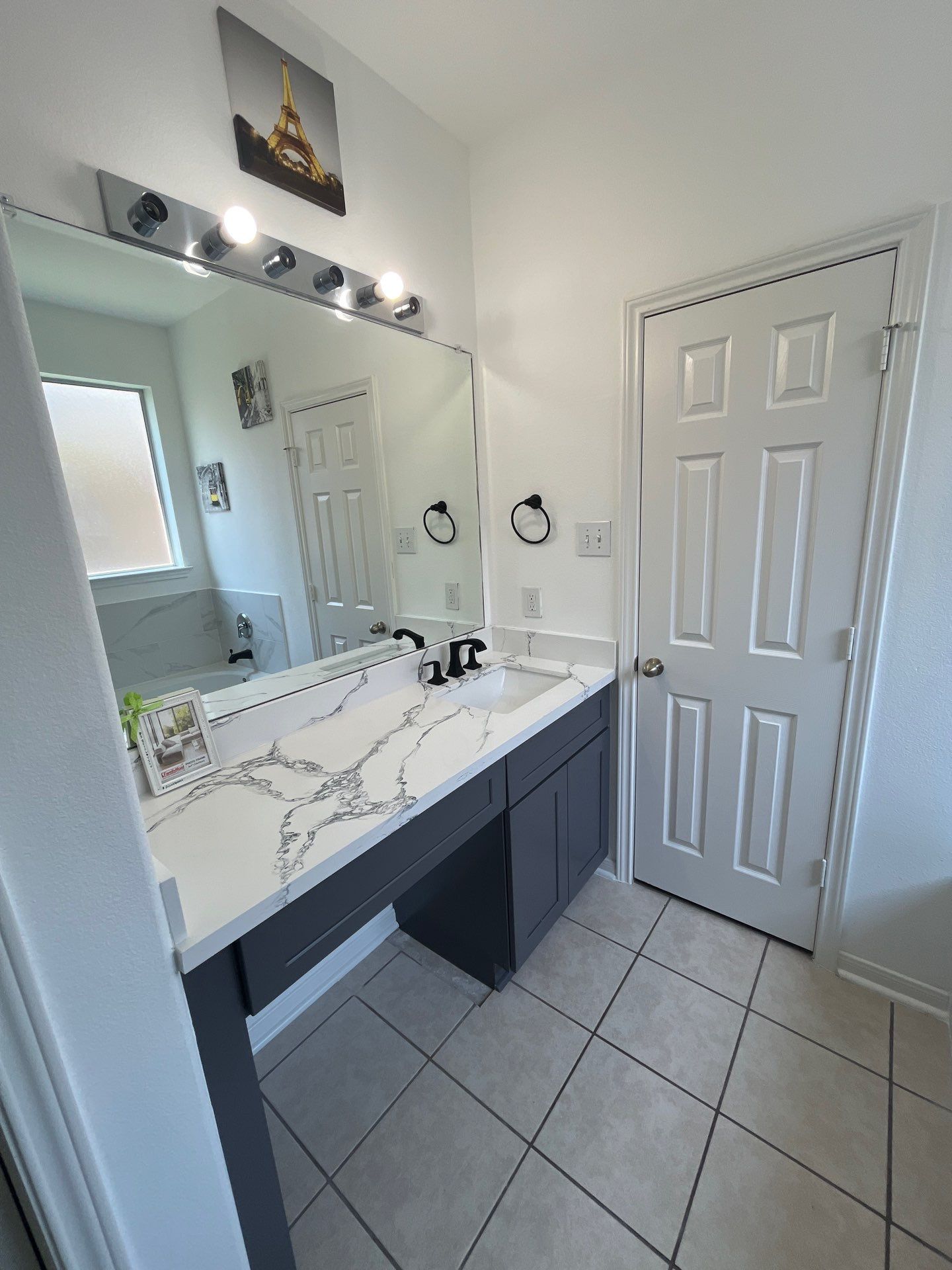 Bathroom Remodel using Water mitigation equipment by L&T General Contractors and Restoration INC