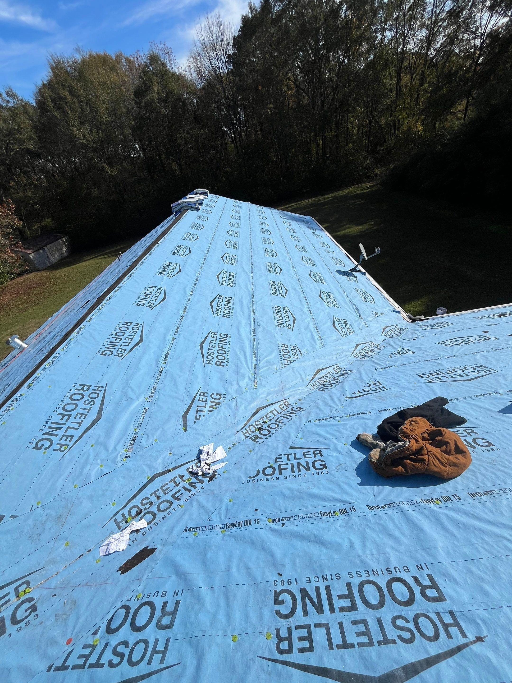 Residential Roofing Repair using Malarkey Vista: Weathered Wood  by Hostetler Roofing