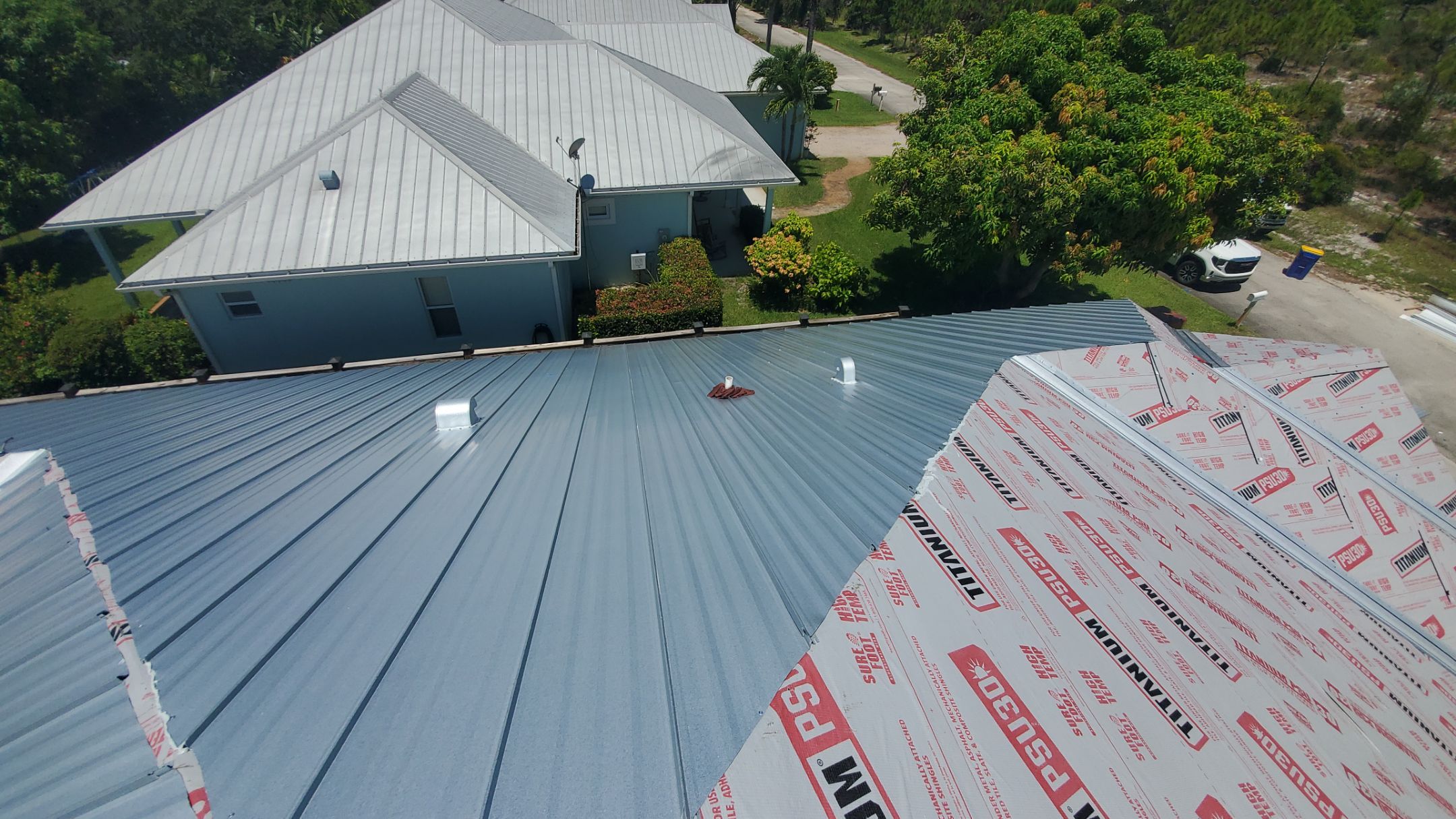 Standing Seam Metal Roof Replacement by Sailfish Roofing