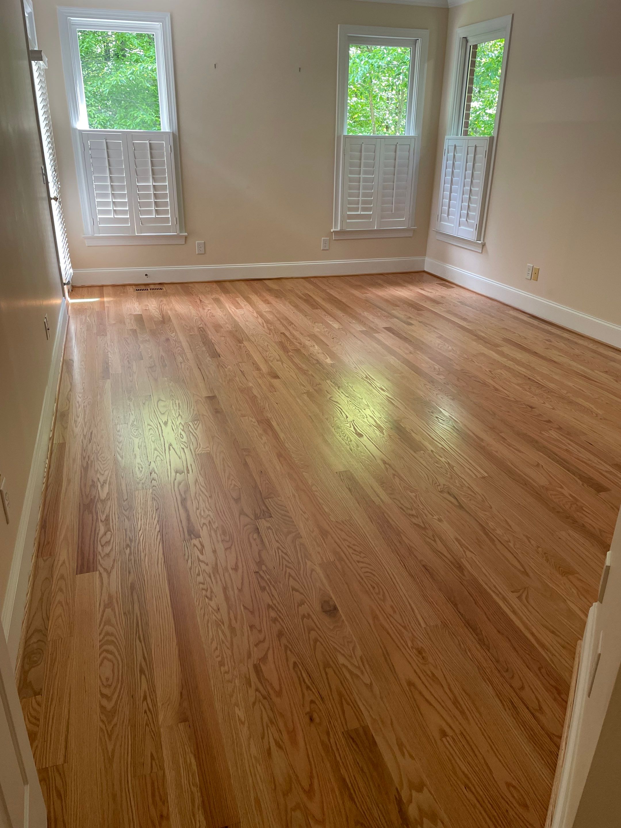 Added flooring, refinished all the floors by Accent Custom Floors