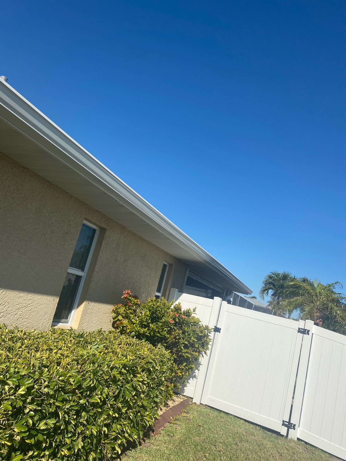 Seamless Gutter Installation Before Rainy Season in Cape Coral FL by Gutter Professors