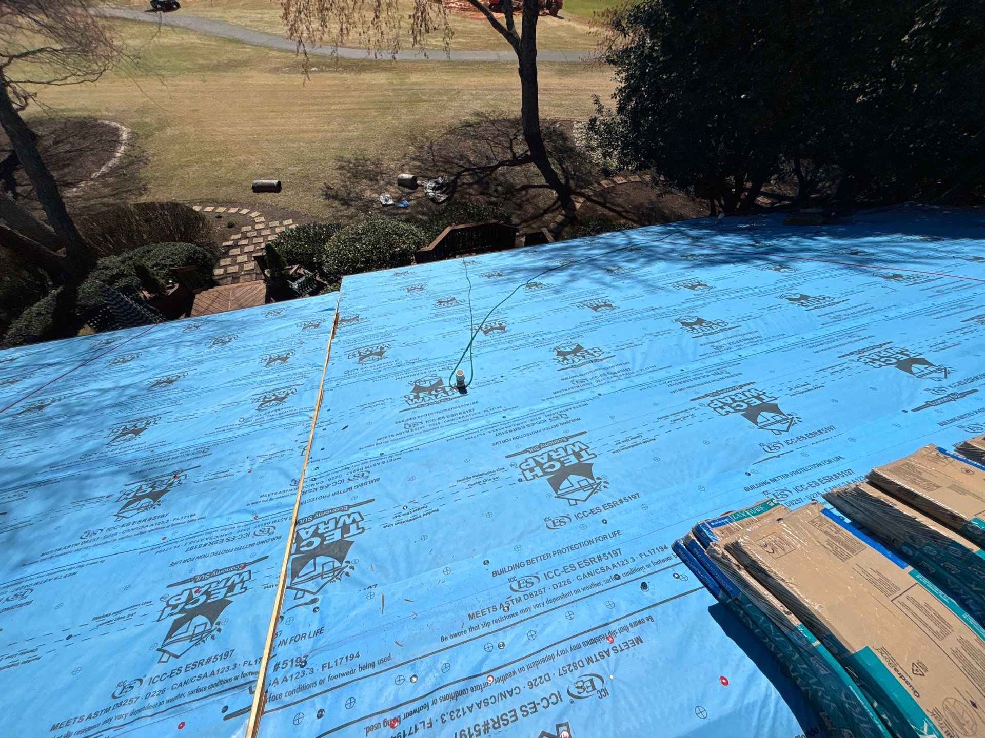 Easley Residential Roof Replacement Using CertainTeed Landmark Shingles by Roofers LLC