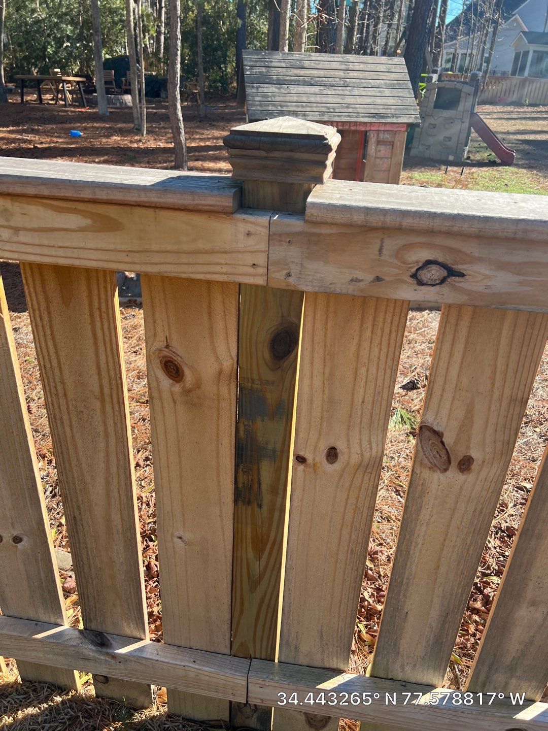 Fence using Wood Sealant by DuraSeal