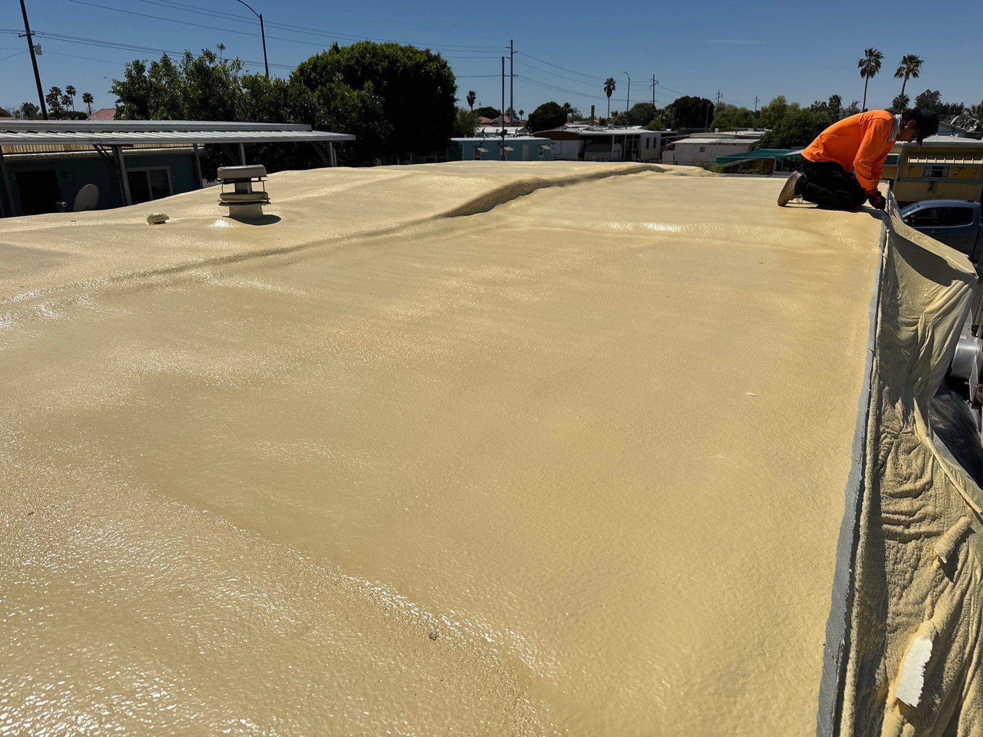 Spray Polyurethane Foam by Reimagine Roofing