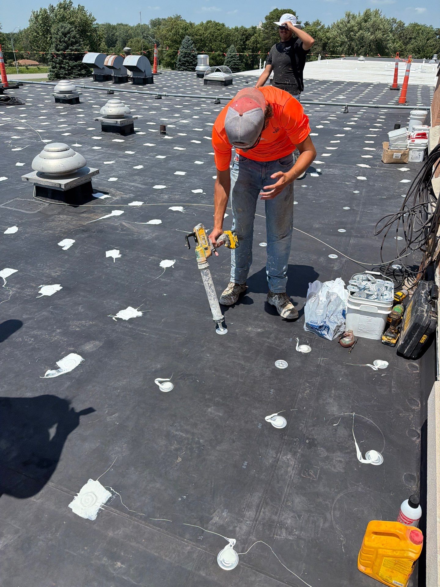 Single-Ply Roofing System – Aquinas Catholic School by Tillotson Enterprises