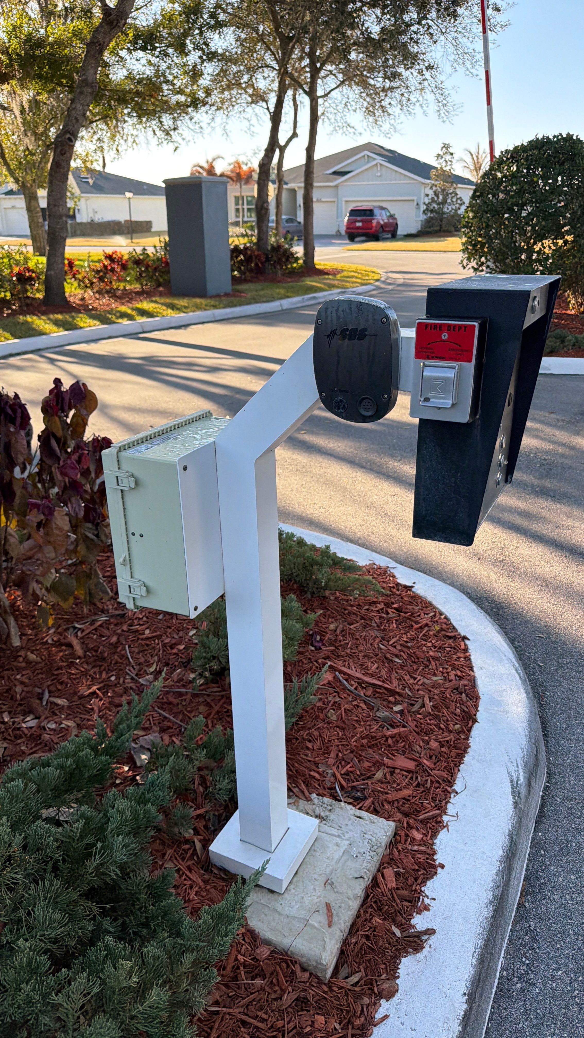 HOA Community Gate Access Control System – DoorKing & Long Range Reader Installation by TeleCommPro