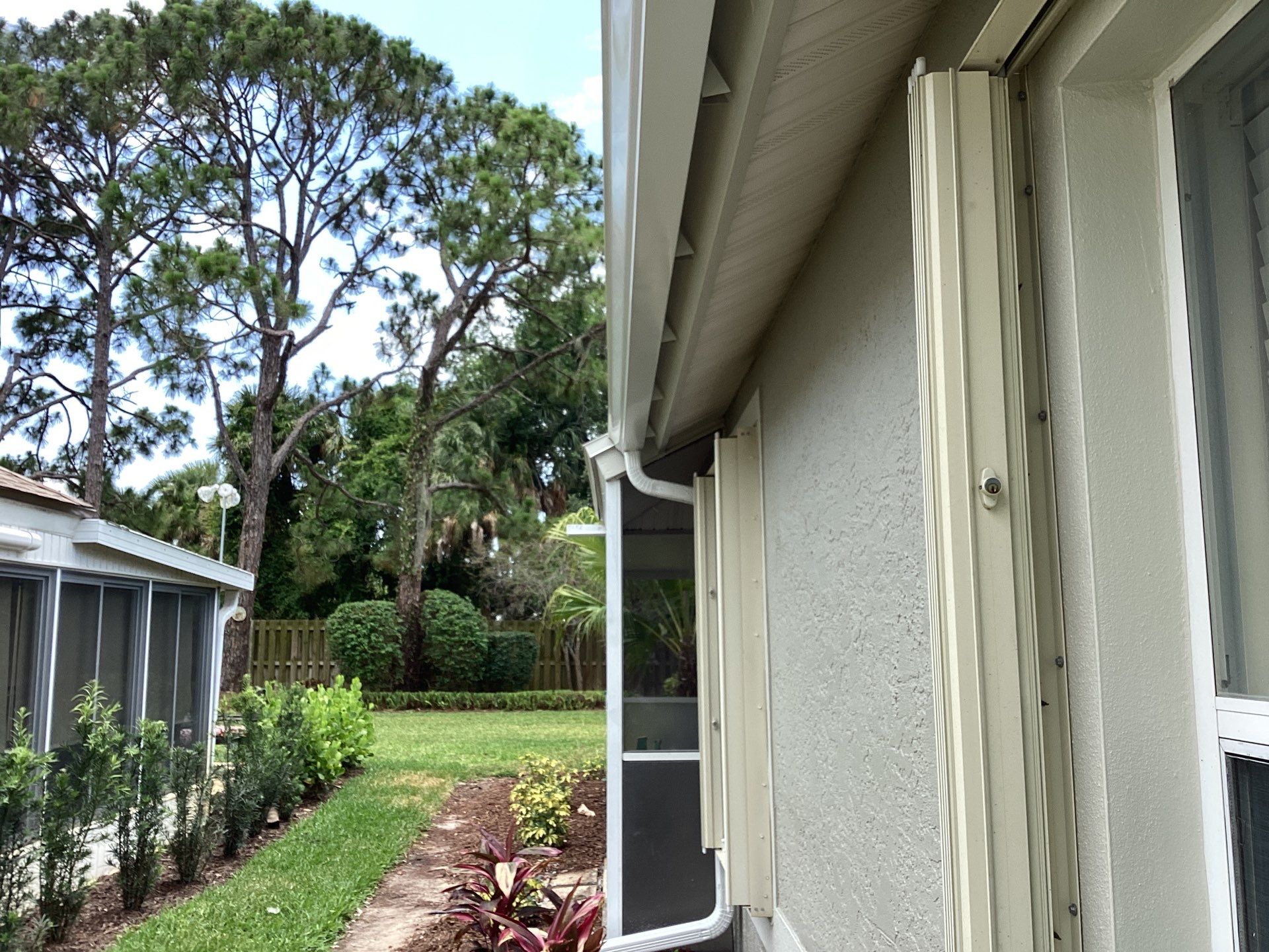 Gutter Installation Project in Estero FL by Gutter Professors