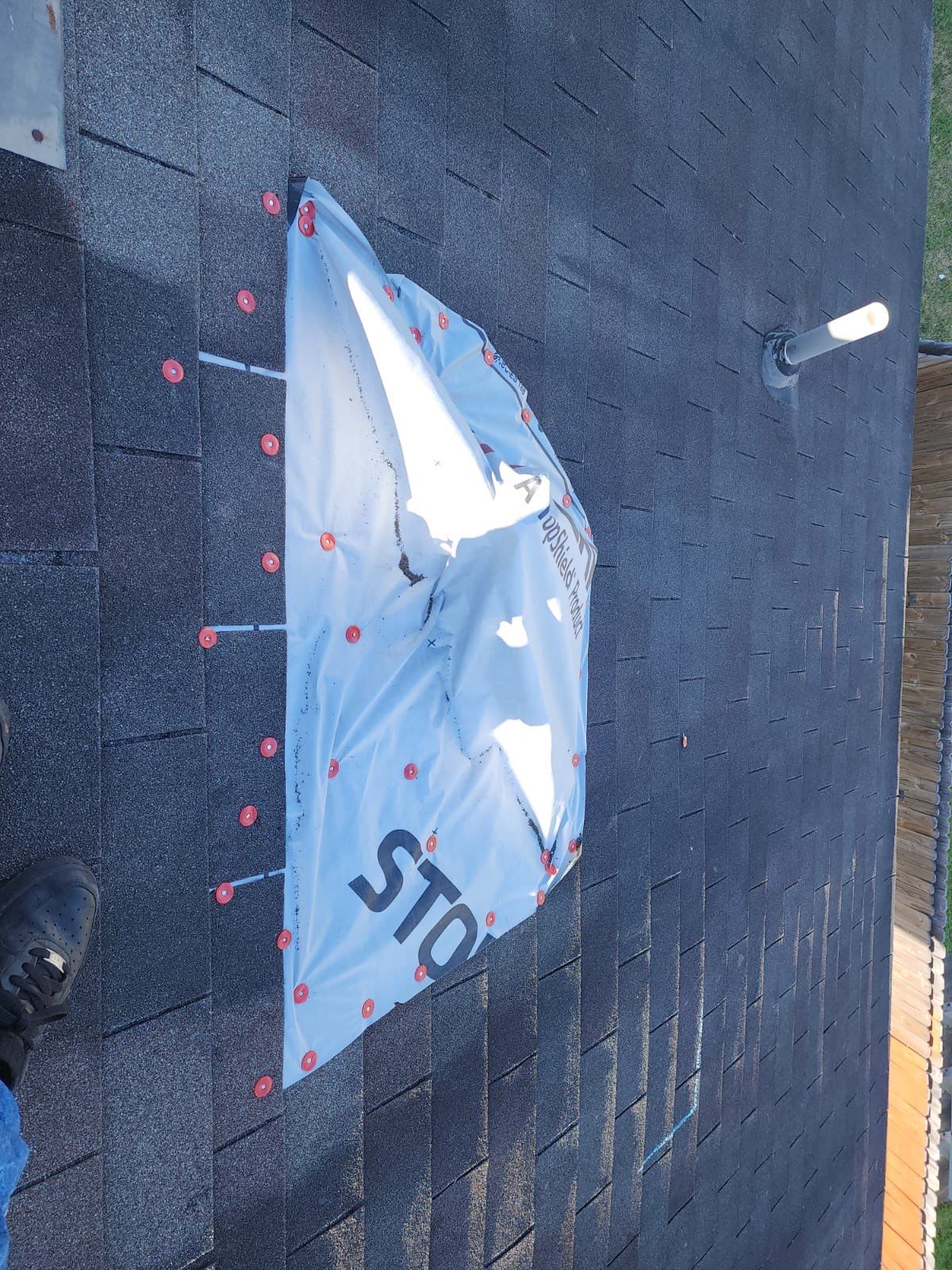 Residential Roofing Repair using Owen's Corning Duration (Lifetime) Shingles by Roof Repair Company