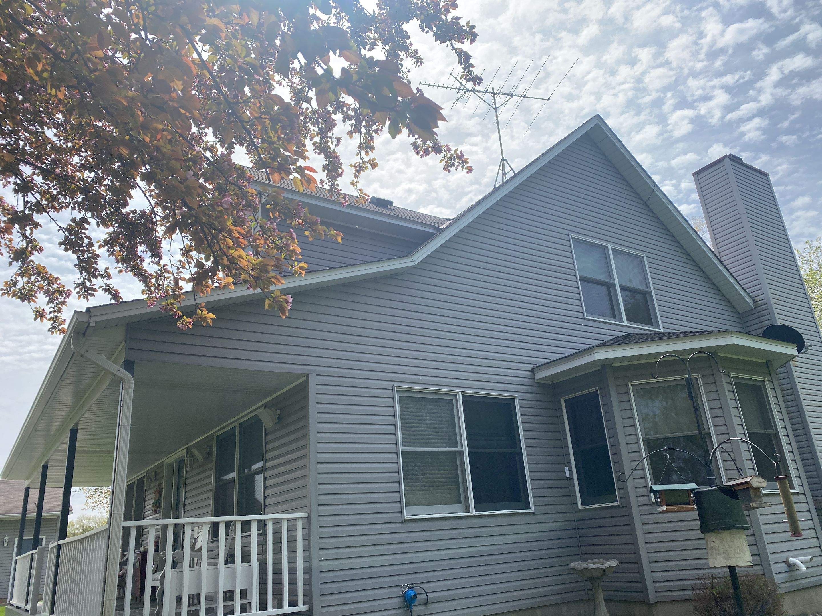 Residential Roofing Installation using Certainteed Landmark Moire Black by MODERN EXTERIOR SYSTEMS