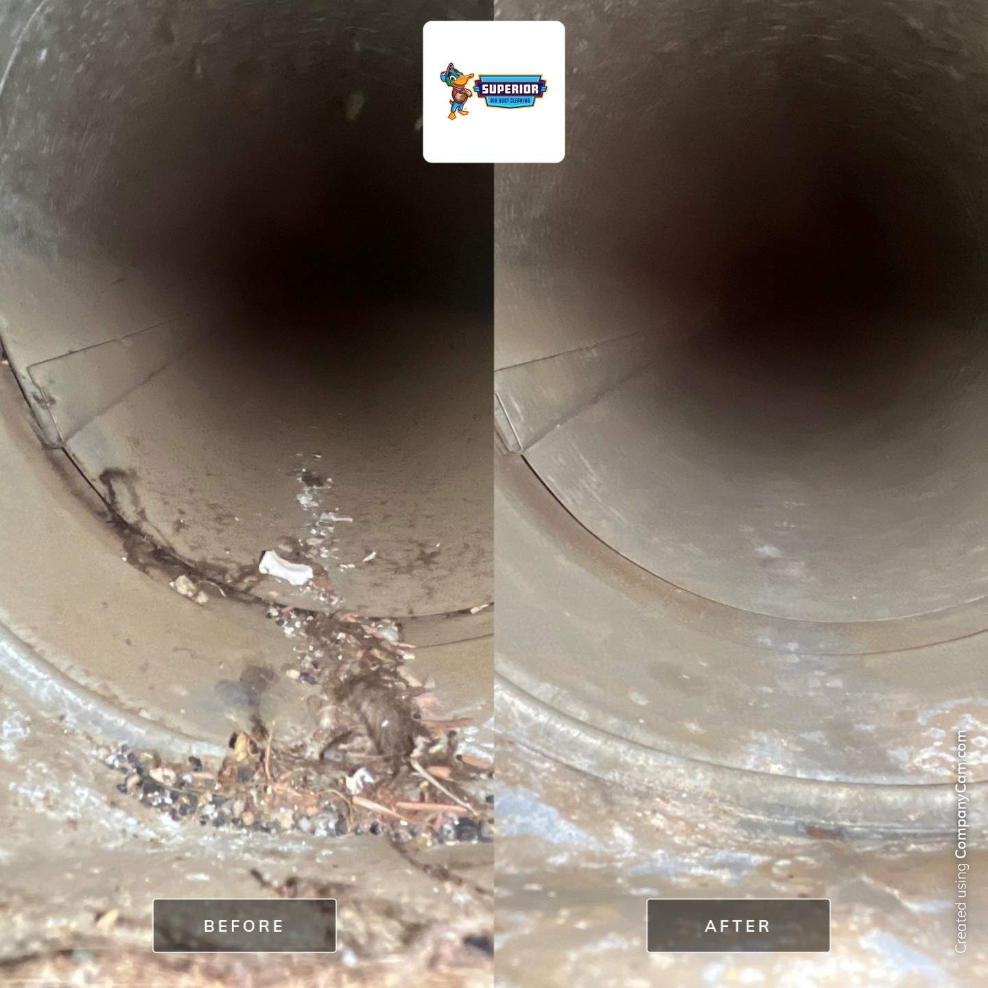 Air Duct Cleaning With a Vacuum Truck in Beaver Falls, PA by Superior Air Duct Cleaning