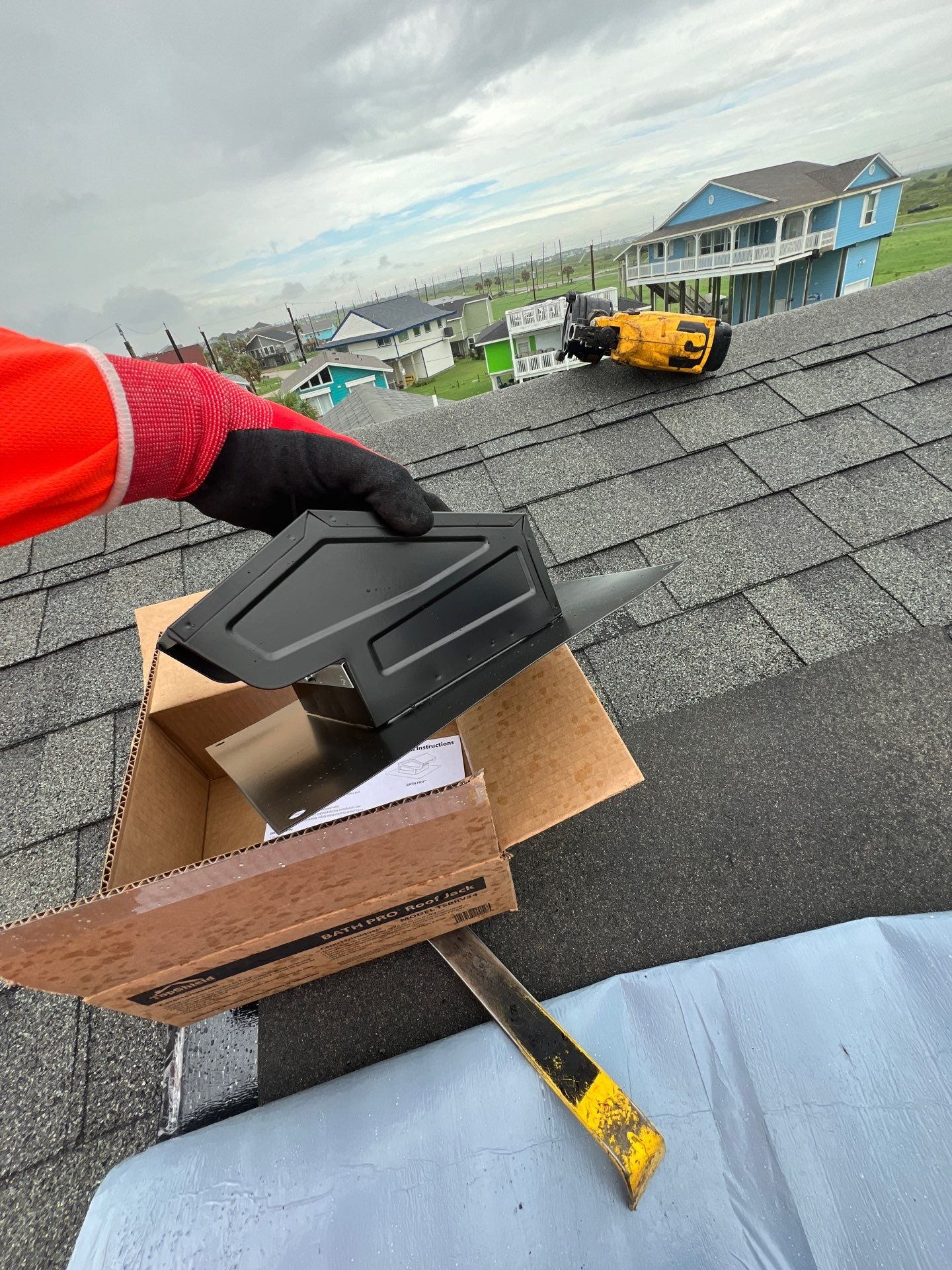 Hail Damage using Owen's Corning Duration (Lifetime) Shingles by Roof Repair Services LLC