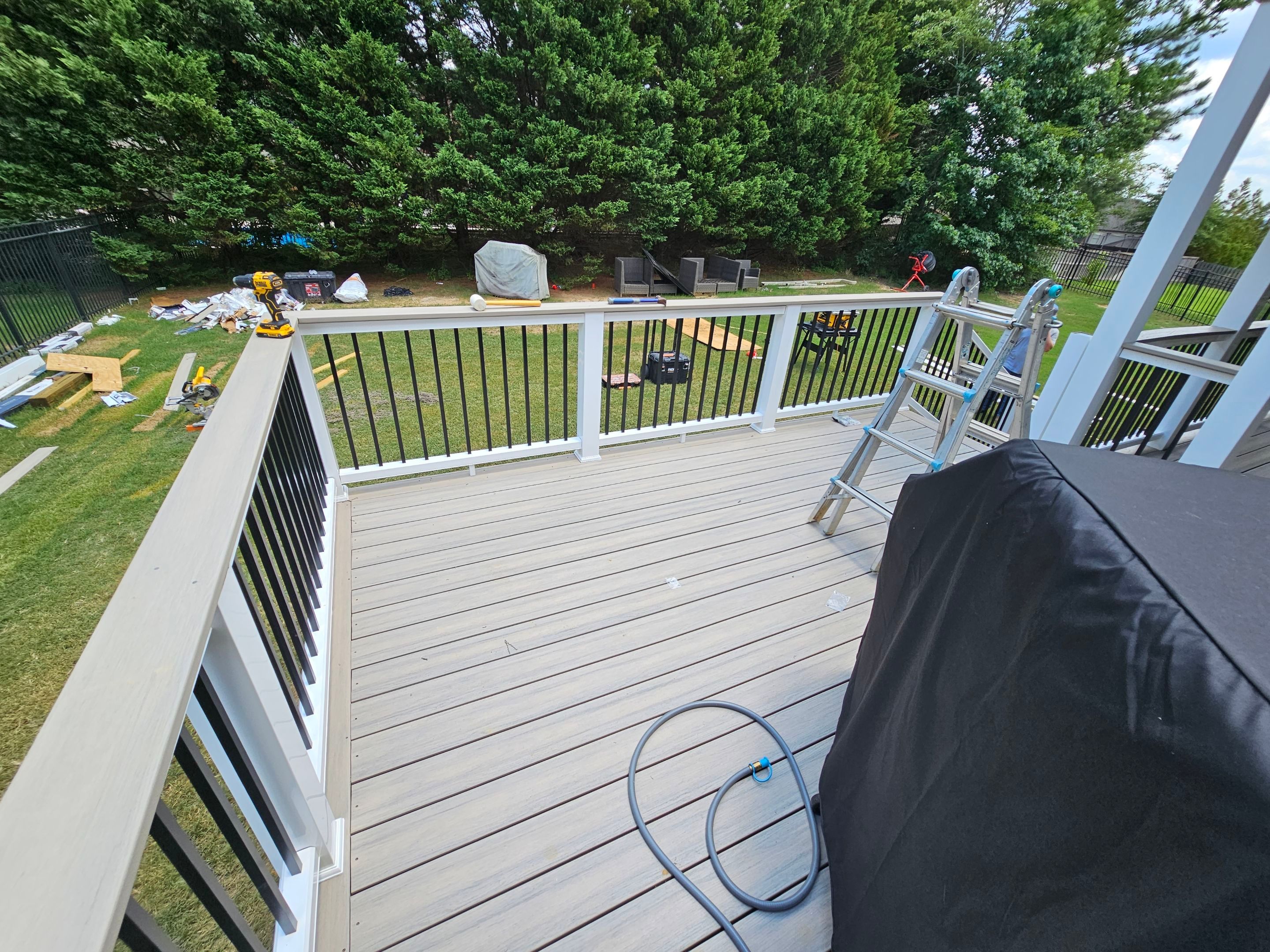 Tiffany Estates - Composite Deck Installation  by Pillar and Pine