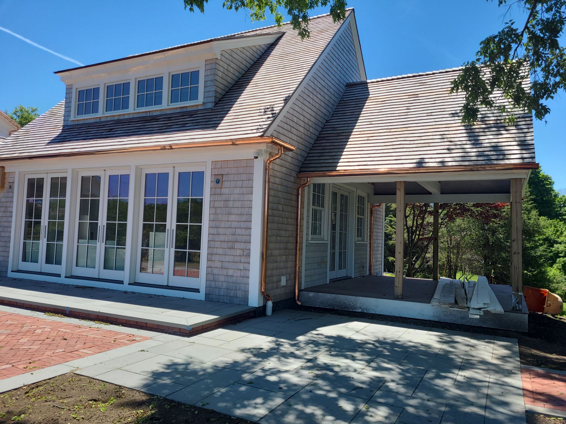 Gutter Installation using 4x5 FiberGlass Gutter by Gutter Pro Enterprises