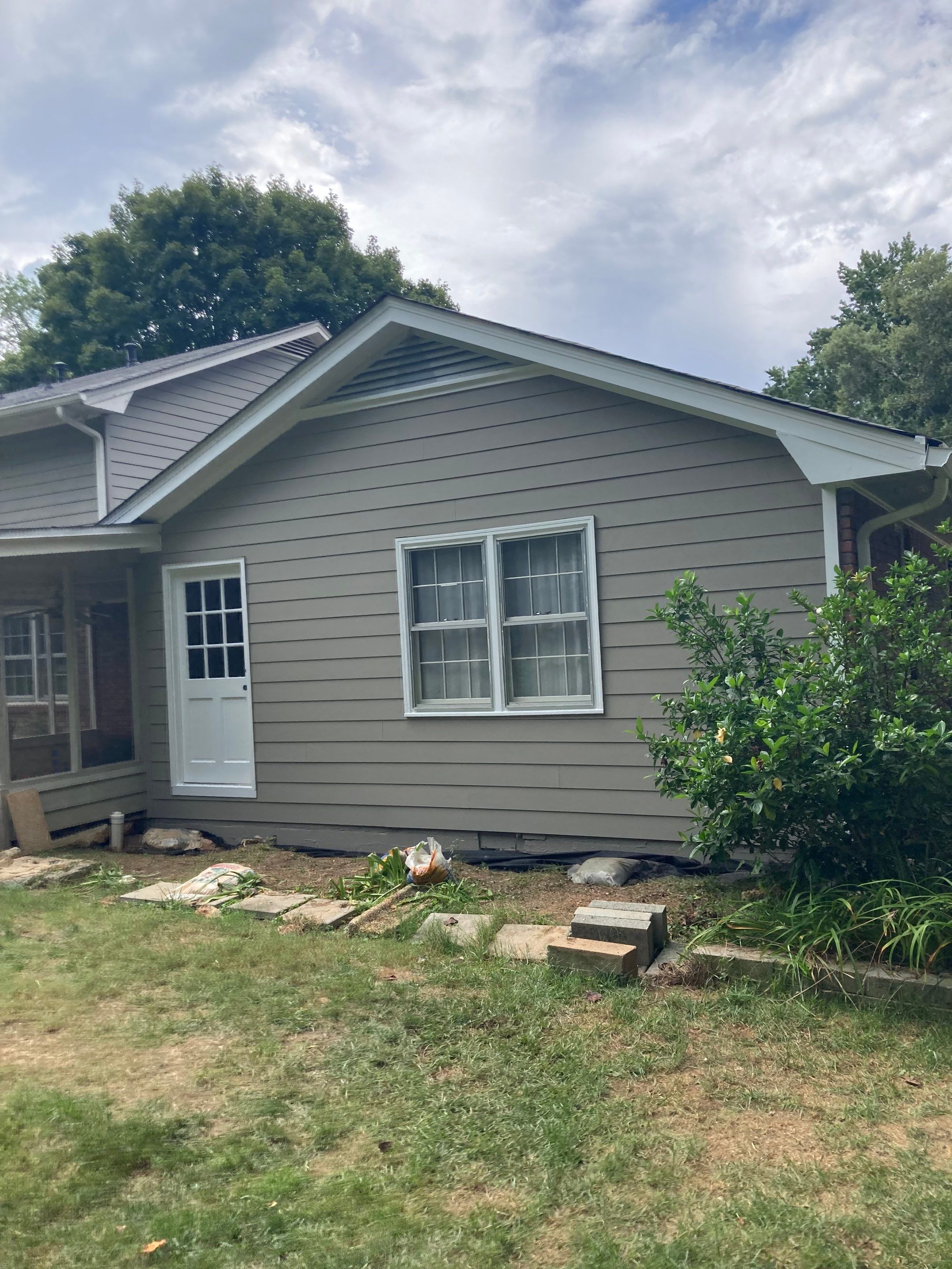 Siding and Rotten Wood Replacement with Exterior Painting in Atlanta, GA by Nelson Exteriors 