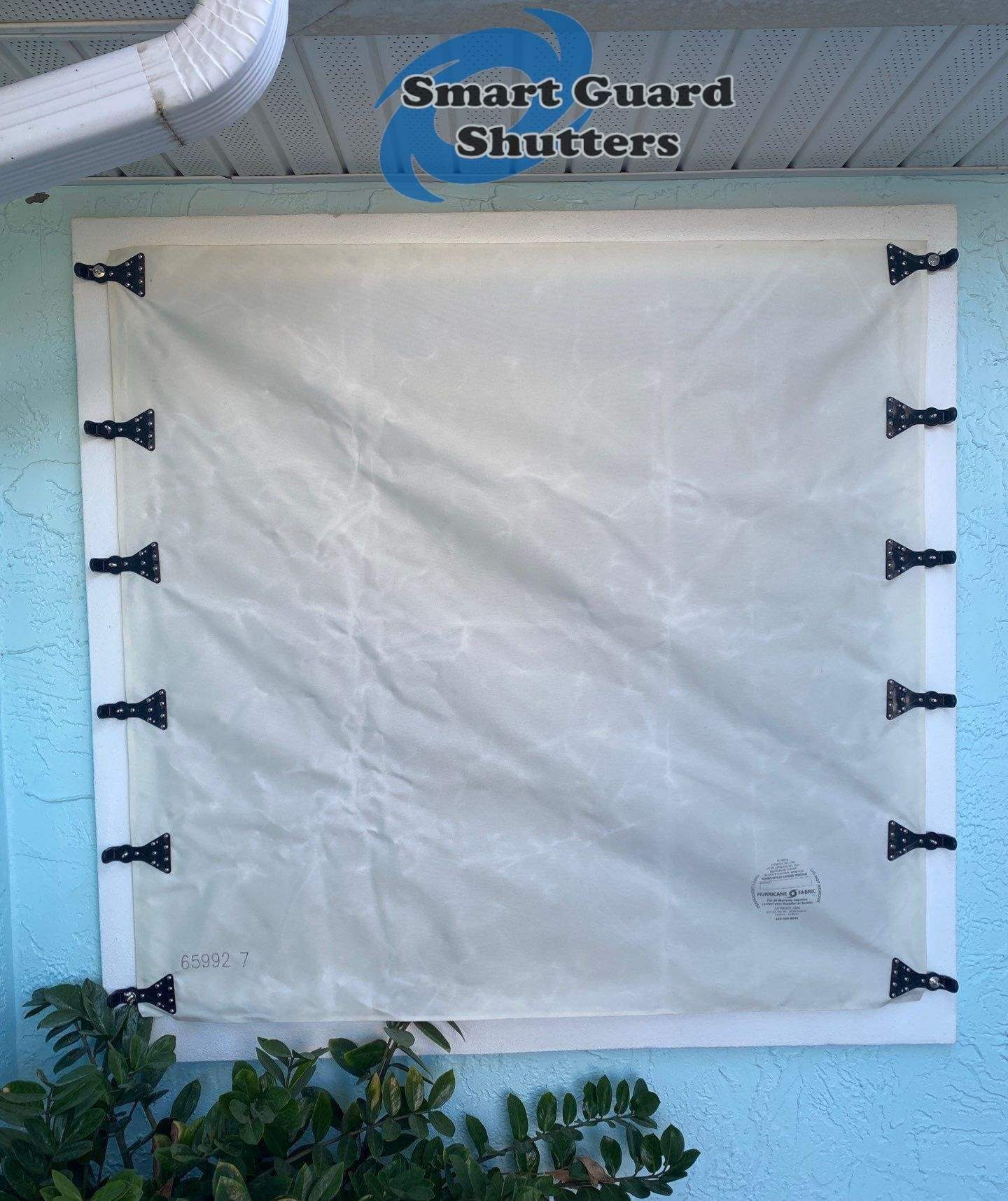 Hurricane Protection in White by Smart Guard Shutters