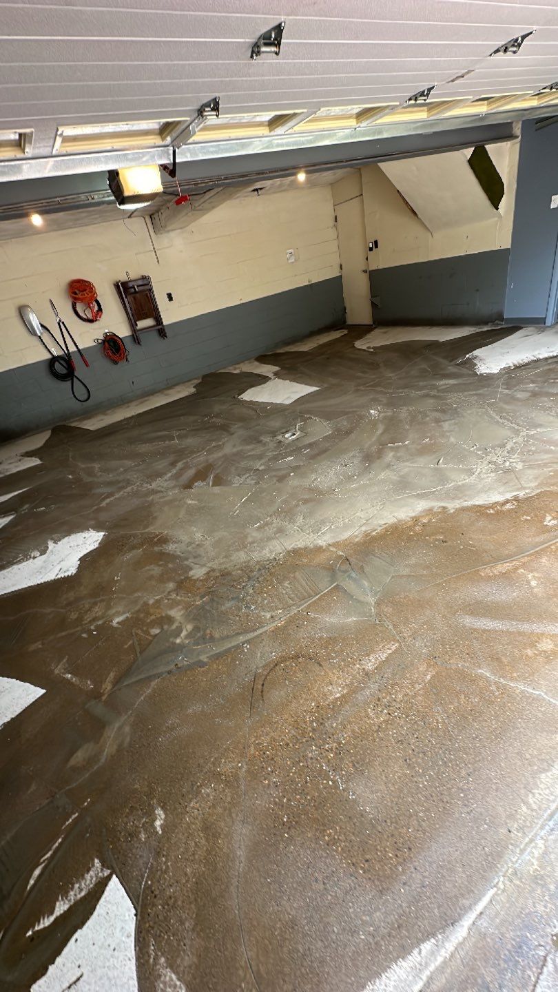 Garage + Porch + Steps Project in Pittsburgh by Floors in a Day, Inc