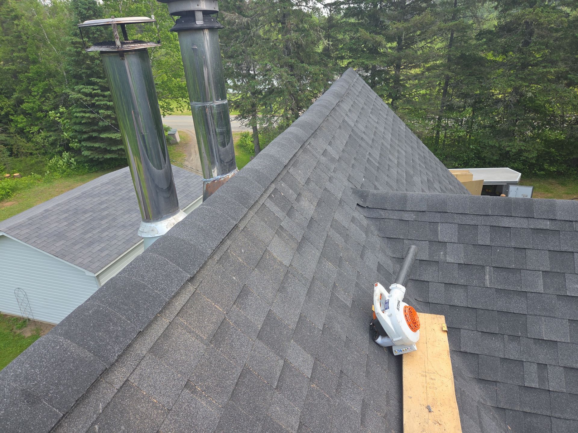 New Premium Shingle Roof by Bobby Built