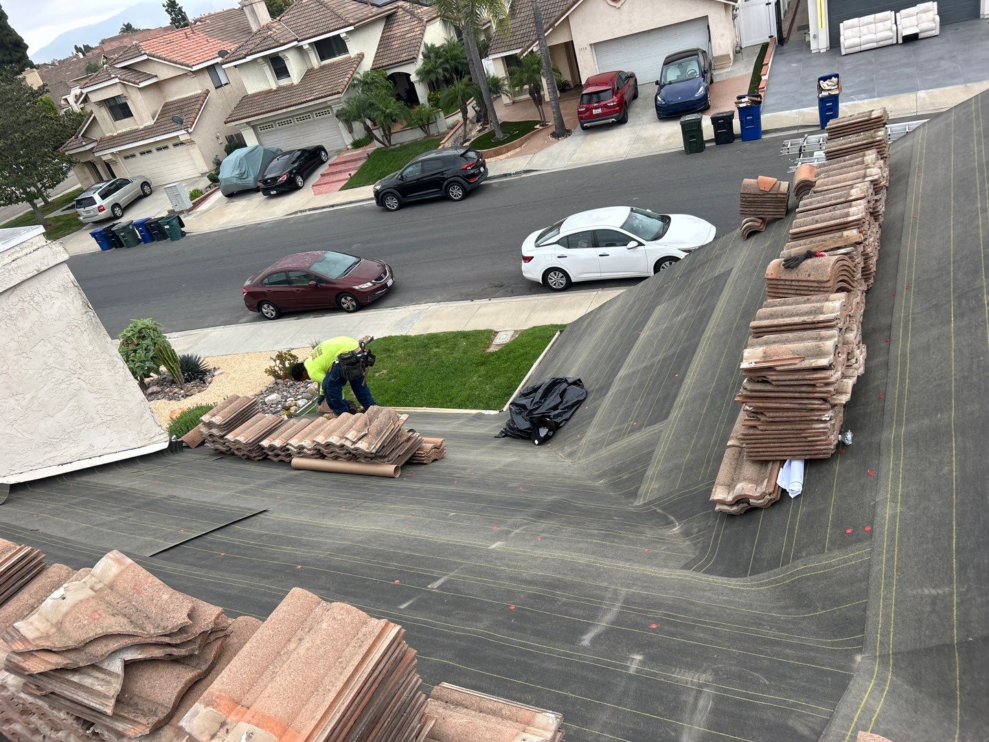 Comprehensive Concrete Tile Roof Replacement and Structural Wood Repair in Chula Vista by Reliable Roofing San Diego Inc.