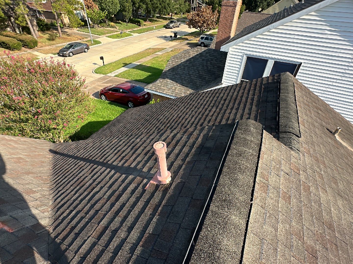 Residential Roofing Installation using Owen's Corning Duration (Lifetime) Shingles by Roof Repair Company