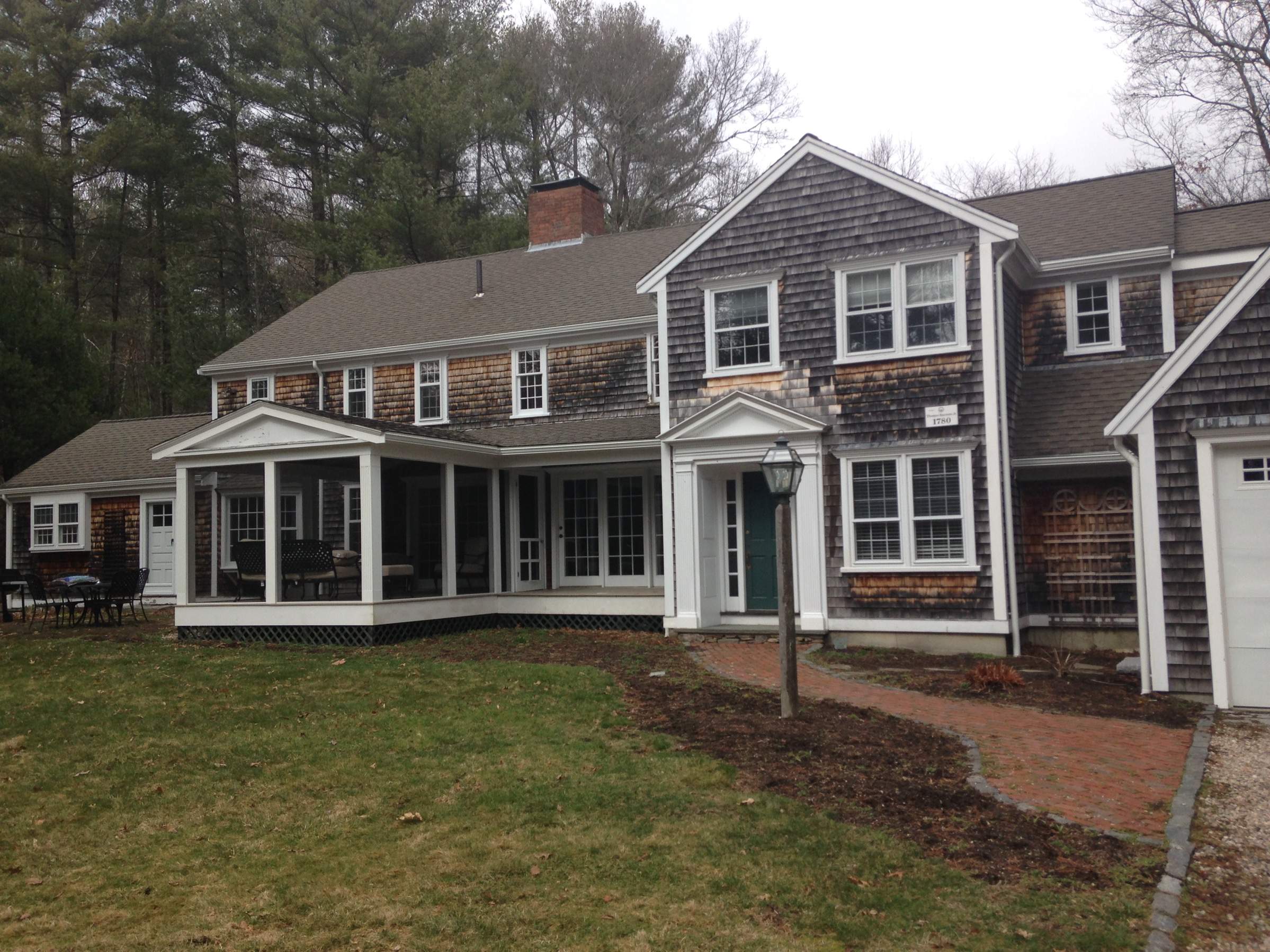 Seamless Aluminum Gutter on Historic Home-Norwell, MA by Gutter Pro Enterprises