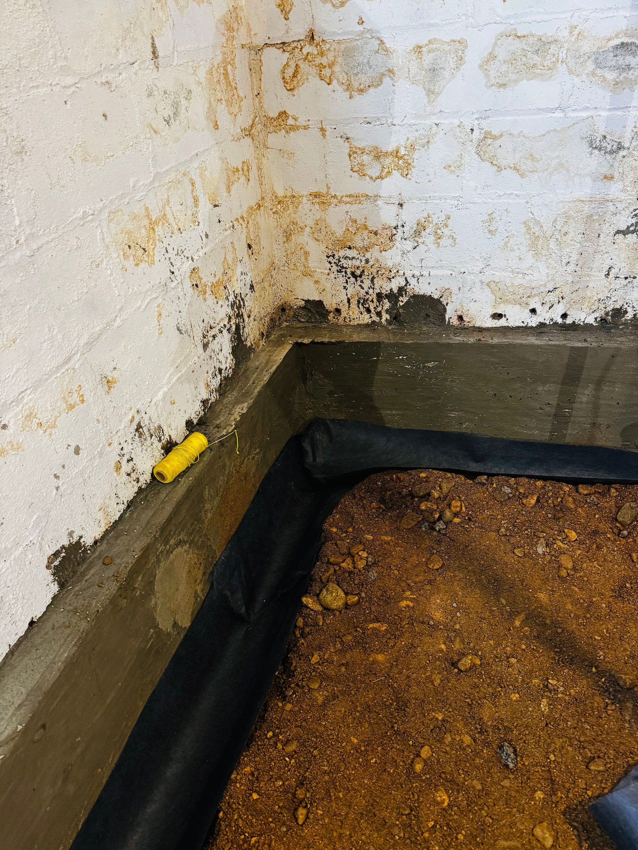 Concrete Floor Replacement and Interior French Drain Project in Morris Plains, New Jersey by Pure Service Pro, LLC 