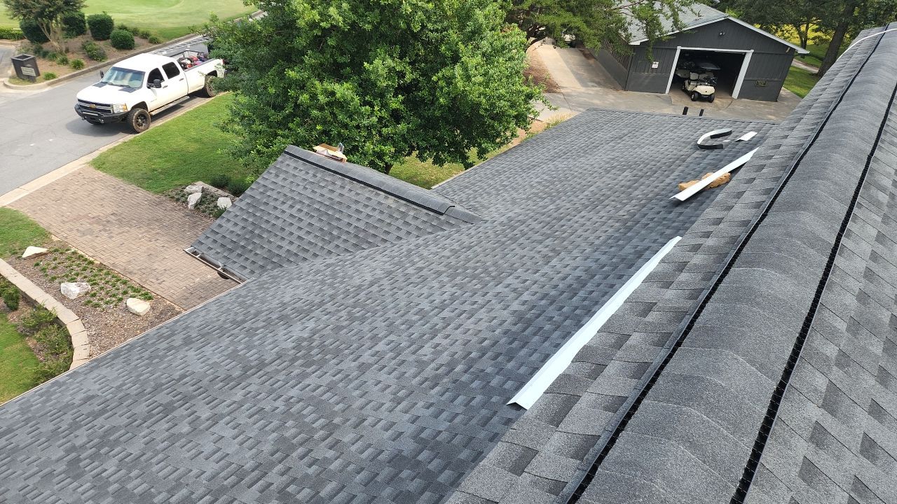Country Club Roofing Installation by Reset Roofing