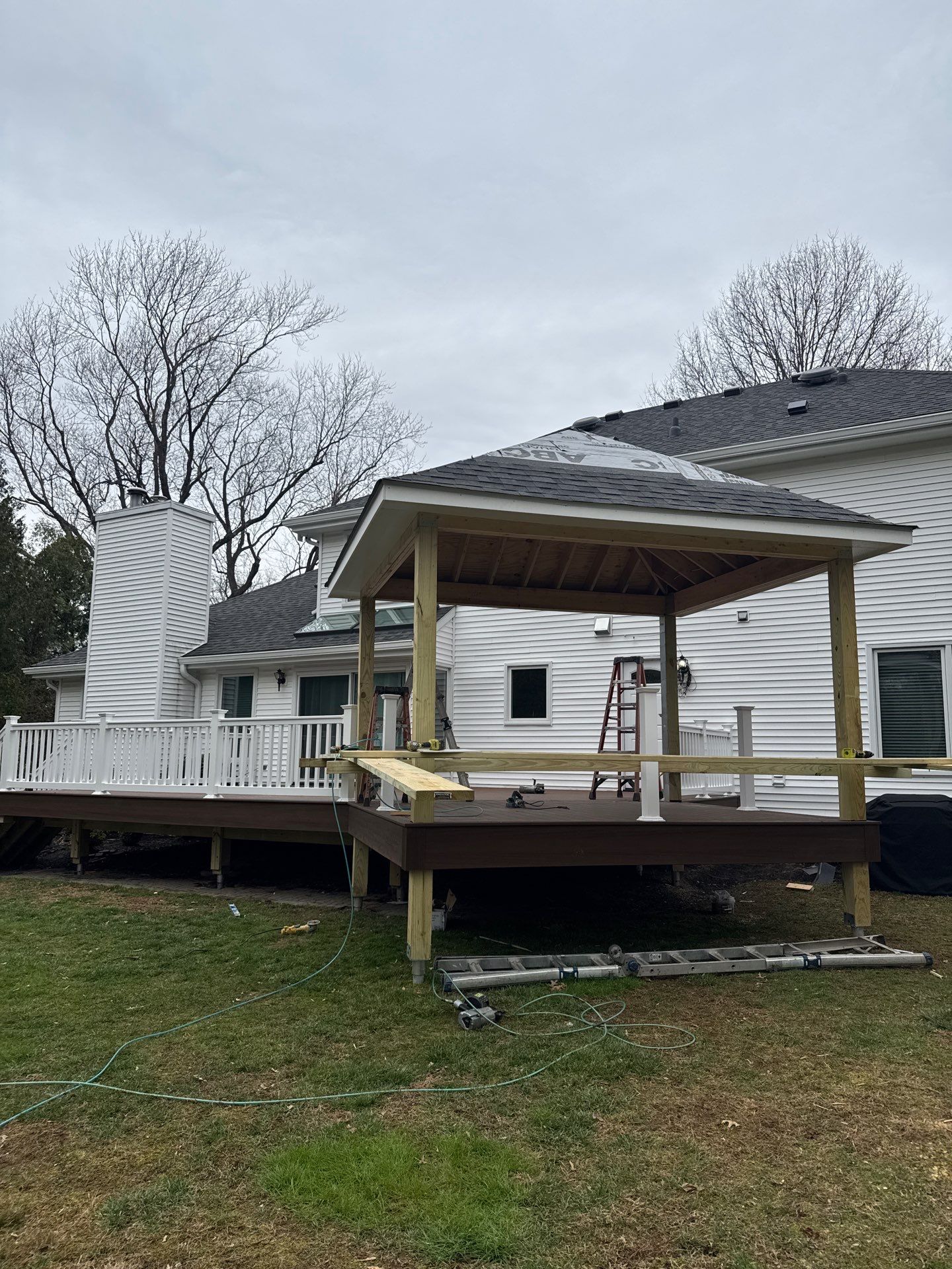 New Deck in Holmdel, New Jersey by deck guardian