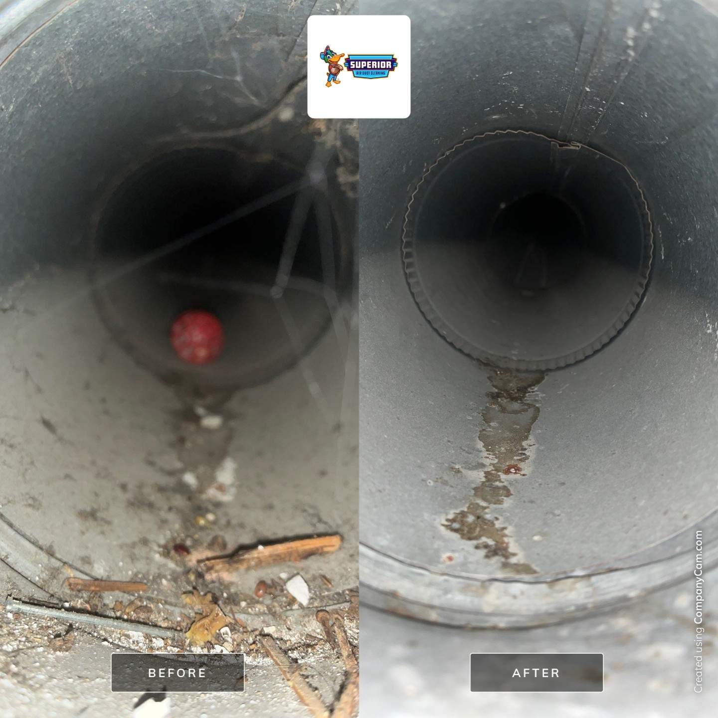 Air Duct Cleaning With a Vacuum Truck in Youngstown, OH by Superior Air Duct Cleaning