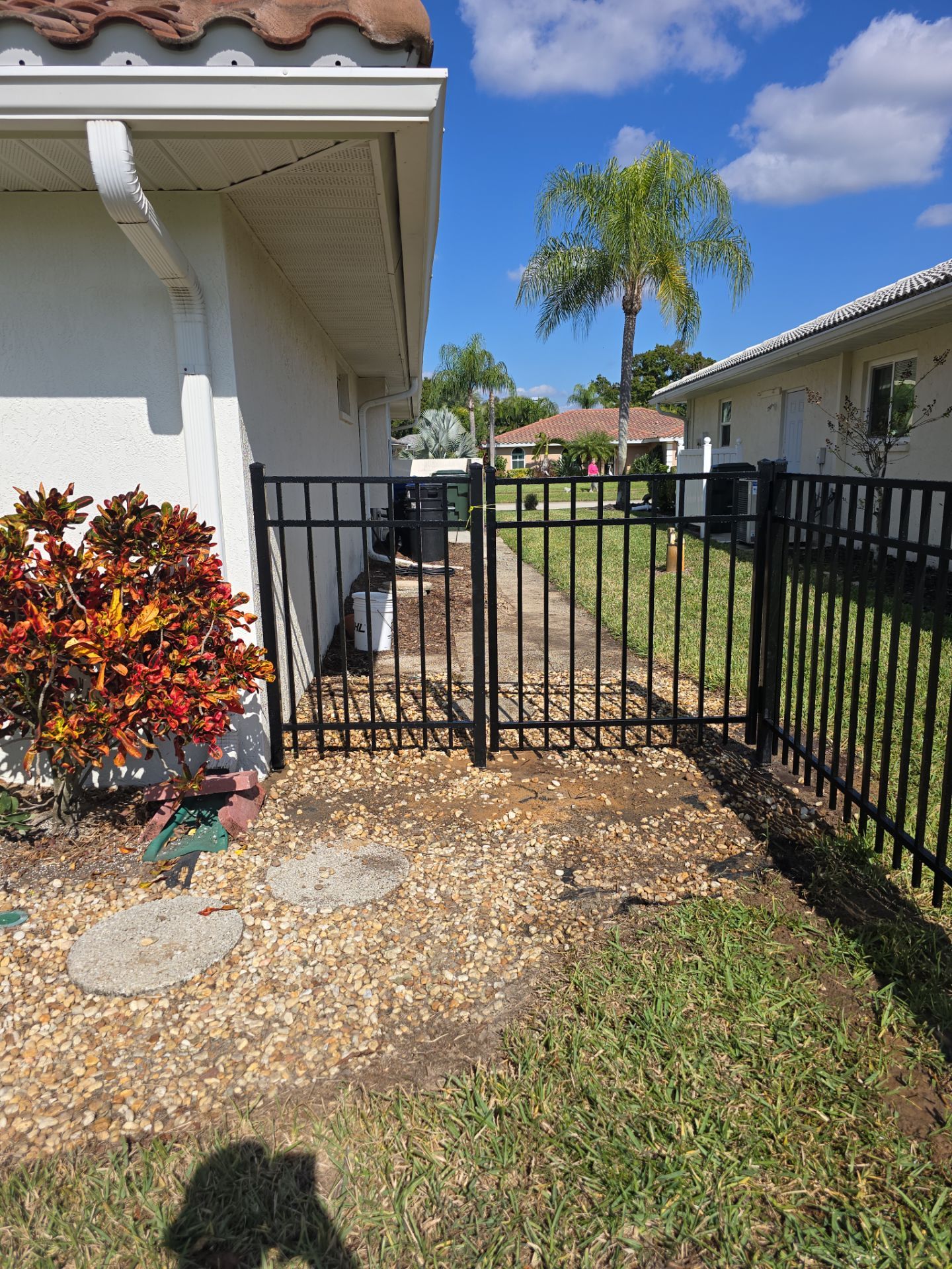 Commercial Aluminum Install in Nokomis by True Fence LLC