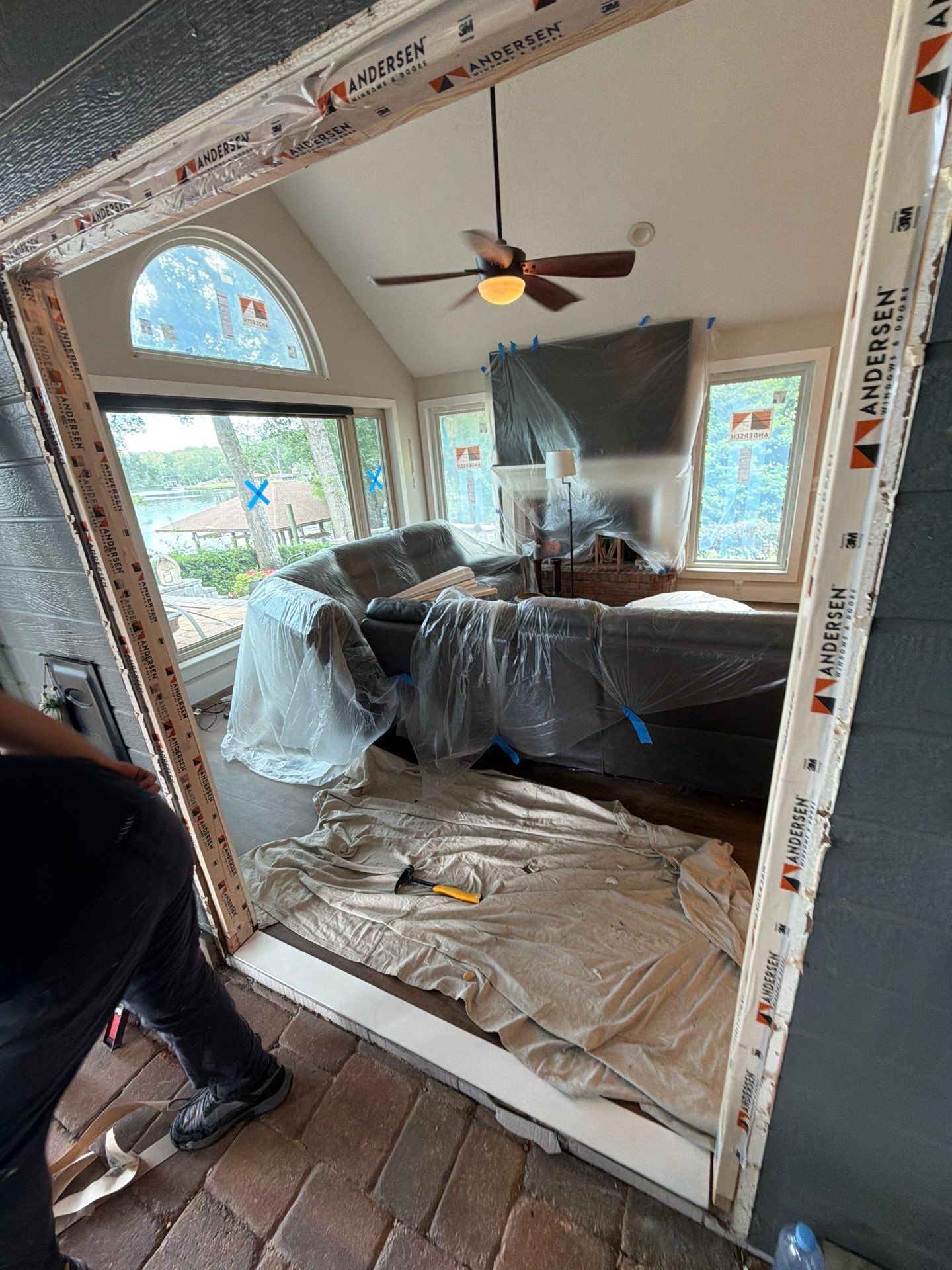 Andersen 100 Series Fibrex Composite Window and Sliding Patio Door Installation by Windows & Doors Store