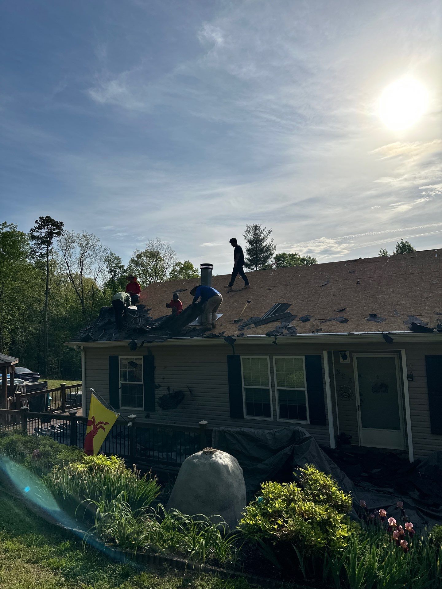 New Roof - GAF Timberline HDZ in Nantucket Morning by Peak 2 Peak Services LLC