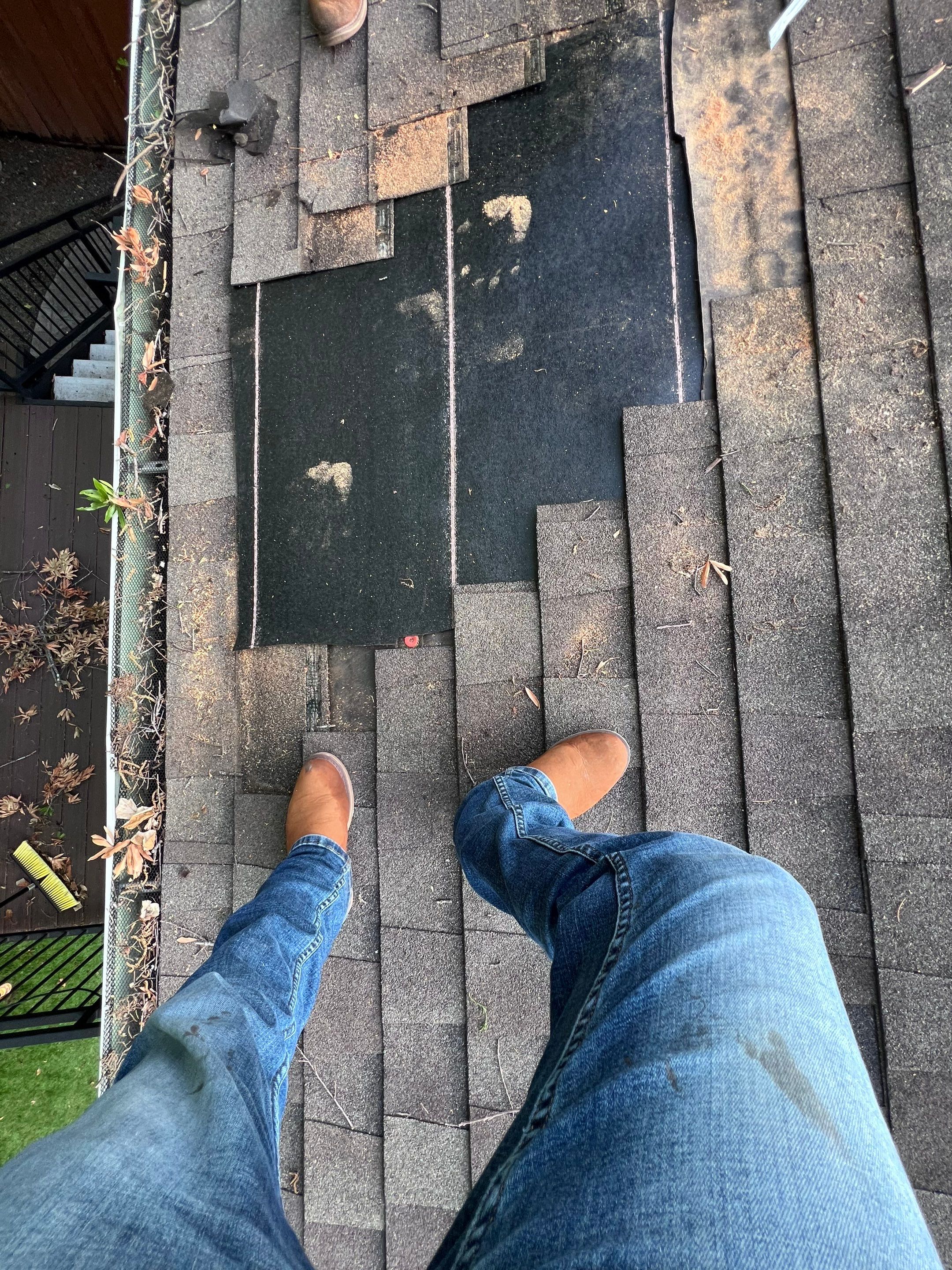 Residential Roofing Repair using Owen's Corning Duration (Lifetime) Shingles by Roof Repair Company