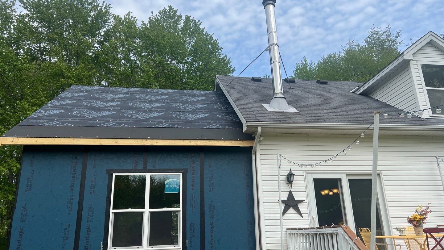 Standing Seam Metal - Black by RoofX