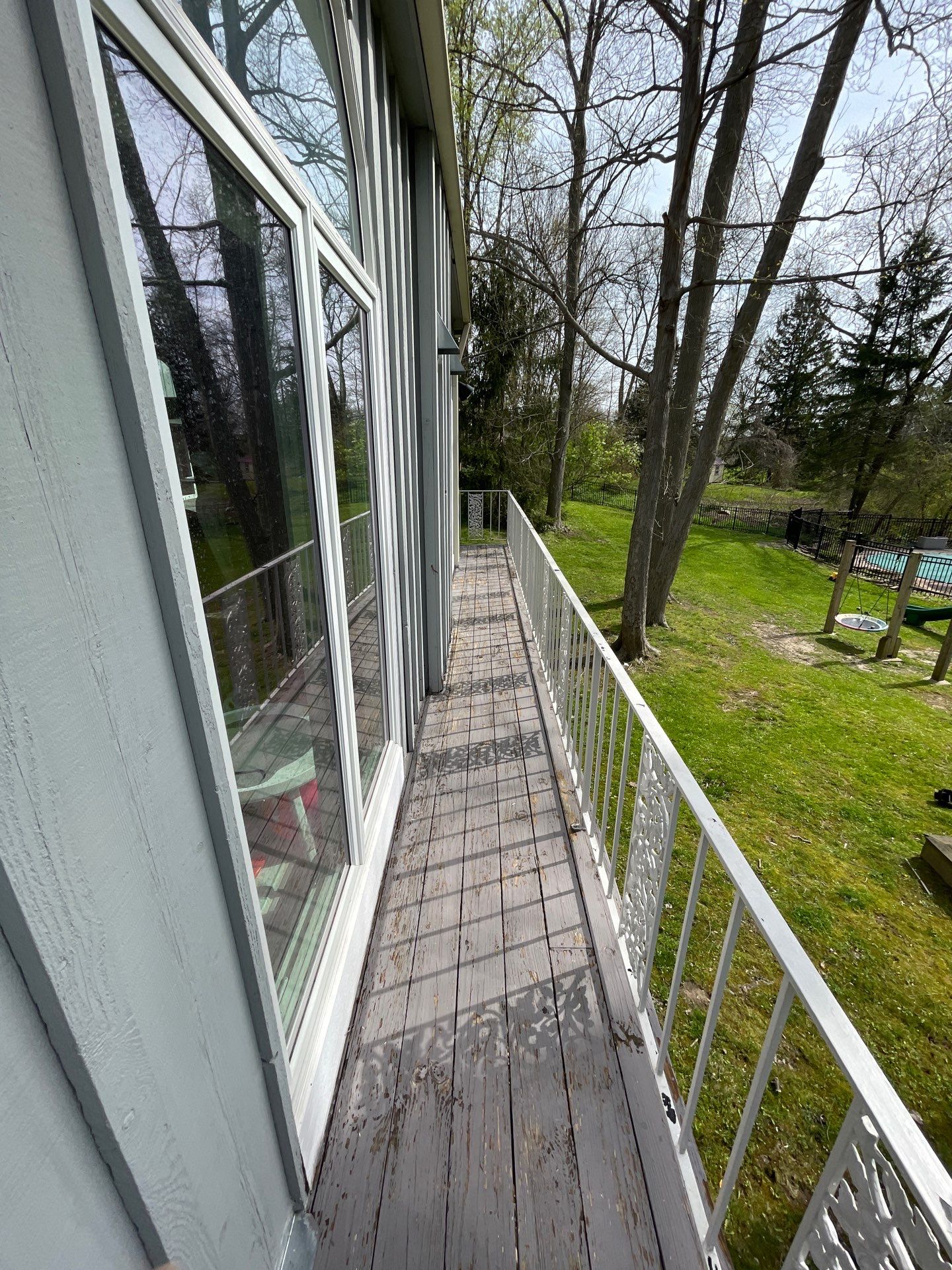 Deck Staining using Arborcoat Solid Stain by Callaway Contracting LLC
